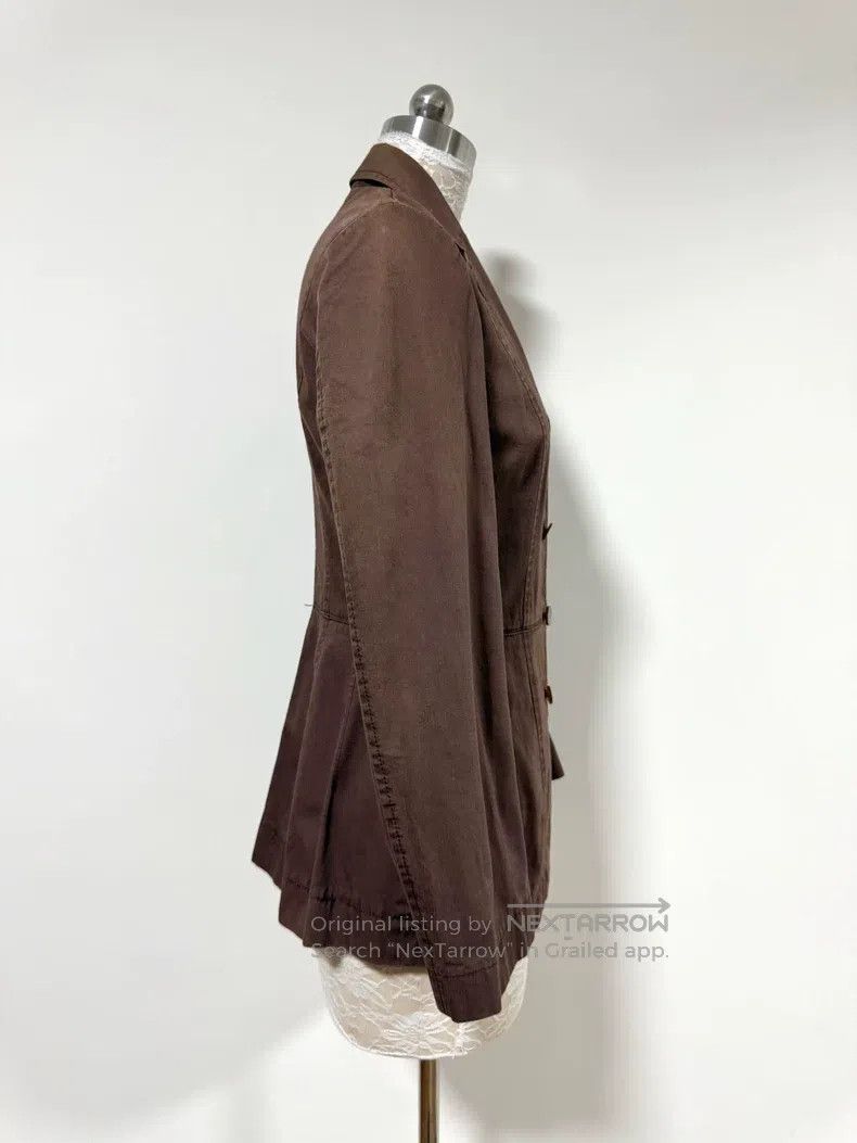 Vivienne Westwood Vivienne Westwood Old logo tea brown Saturn button jacket Size M / US 6-8 / IT 42-44 - 4 Thumbnail