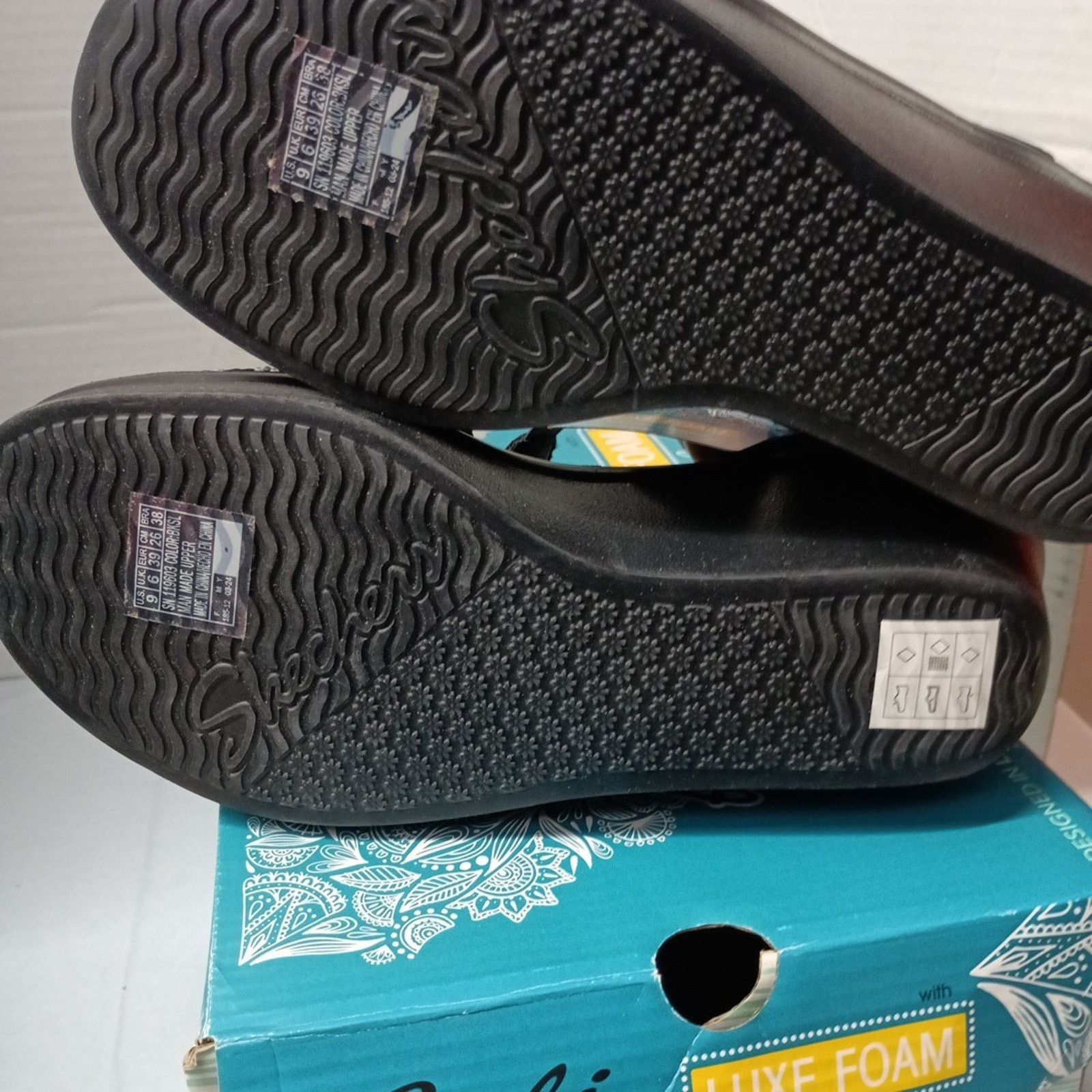 SKECHERS Skechers Cali Womens Rumble On Queen B2 Sandals Size 9 Black Size US 9 / IT 39 - 5 Thumbnail