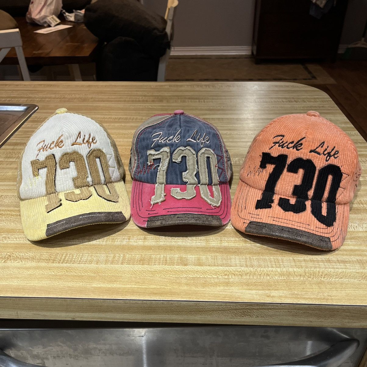 Asspizza ASSPIZZA FUCK LIFE 730 HAT - Yellow Size ONE SIZE - 5 Thumbnail