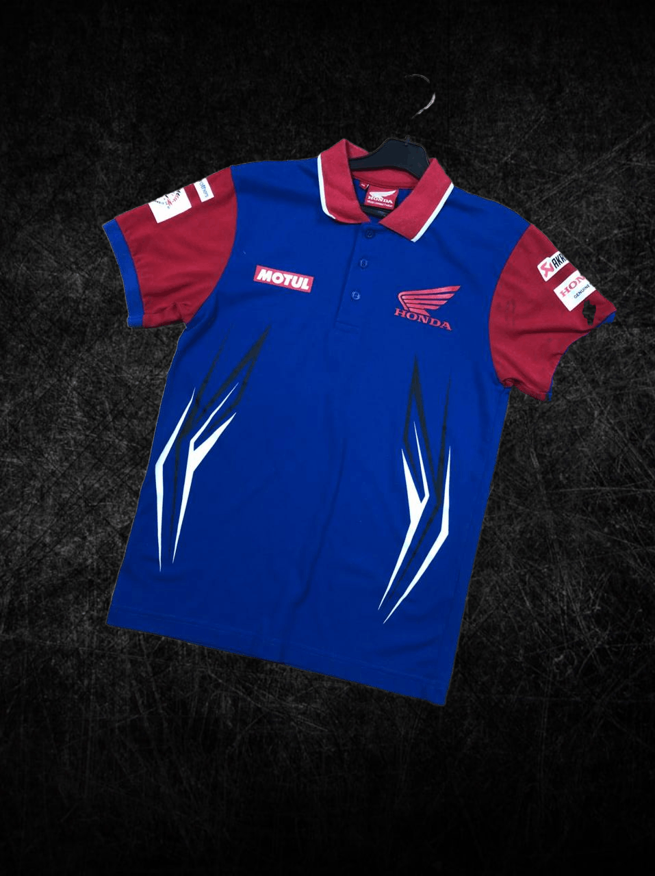 Honda Polo Blue and Red Honda Y2K Vintage logo T-Shirt Size US XS / EU 42 / 0 - 1 Thumbnail