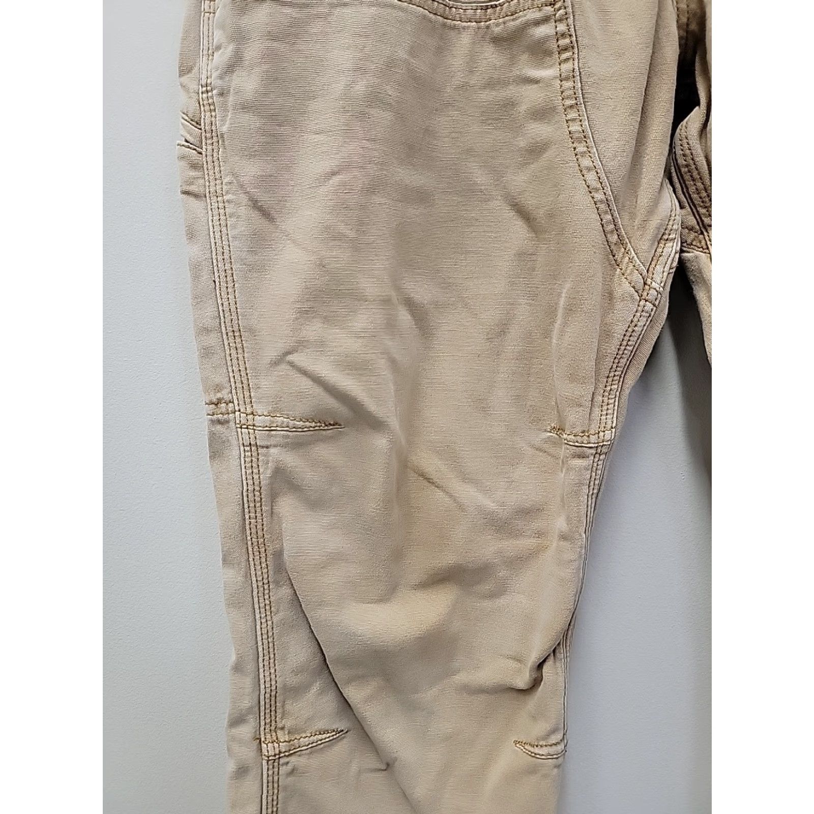 Carhartt Carhartt Pants Mens 38x30 Relaxed Fit Brown 5-Pocket Double Knee Workwear Casual Pants Size US 38 / EU 54 - 4 Thumbnail