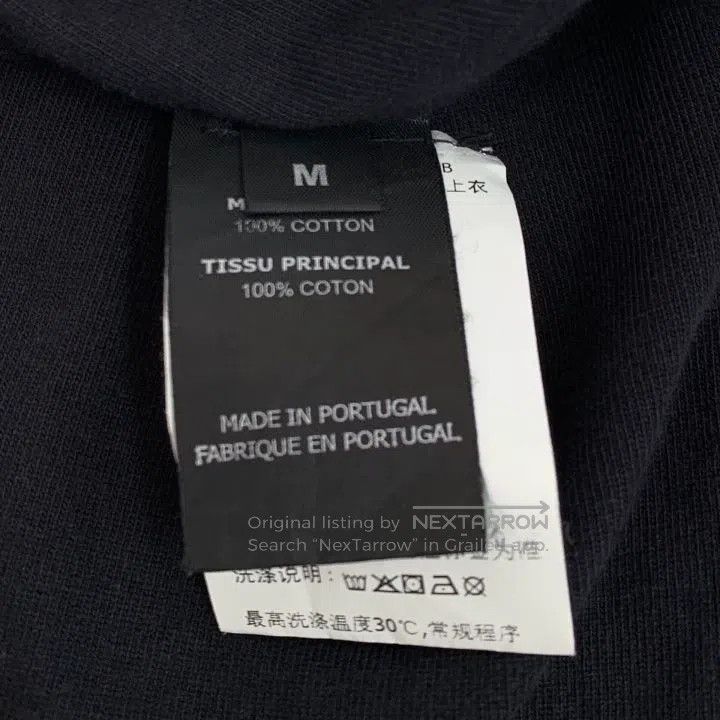 Vetements VETEMENTS Black Logo Letter Embroidered Cotton Long Sleeve Size US M / EU 48-50 / 2 - 8 Thumbnail