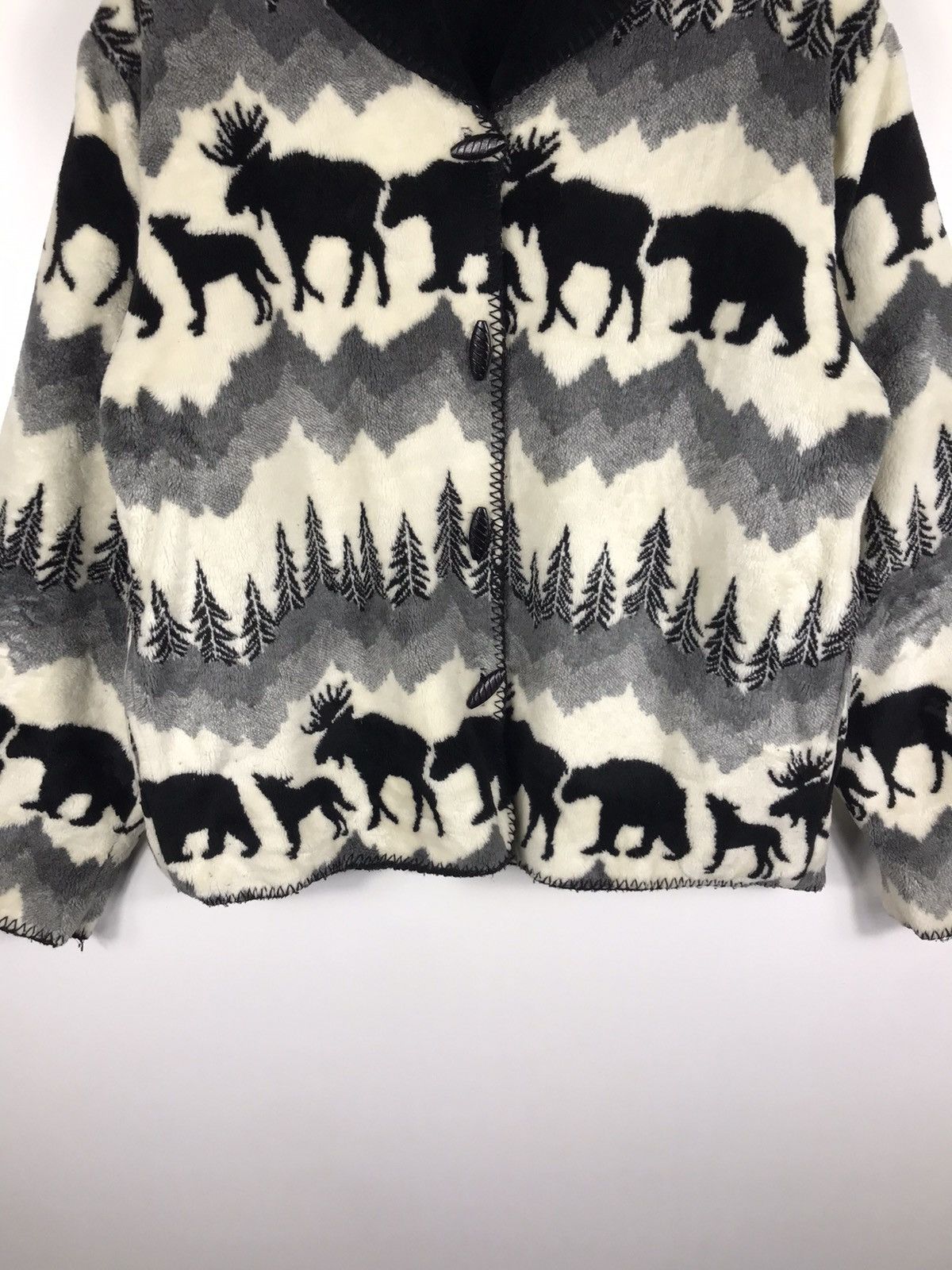 Vintage ⚡️Vintage 90’s Northern Over Print Reversable Button Jacket Size US S / EU 44-46 / 1 - 5 Thumbnail
