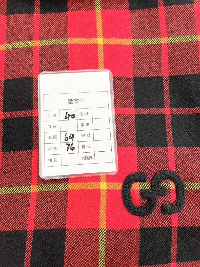 Gucci Gucci Wool plaid shirt Size S / US 4 / IT 40 - 6 Thumbnail
