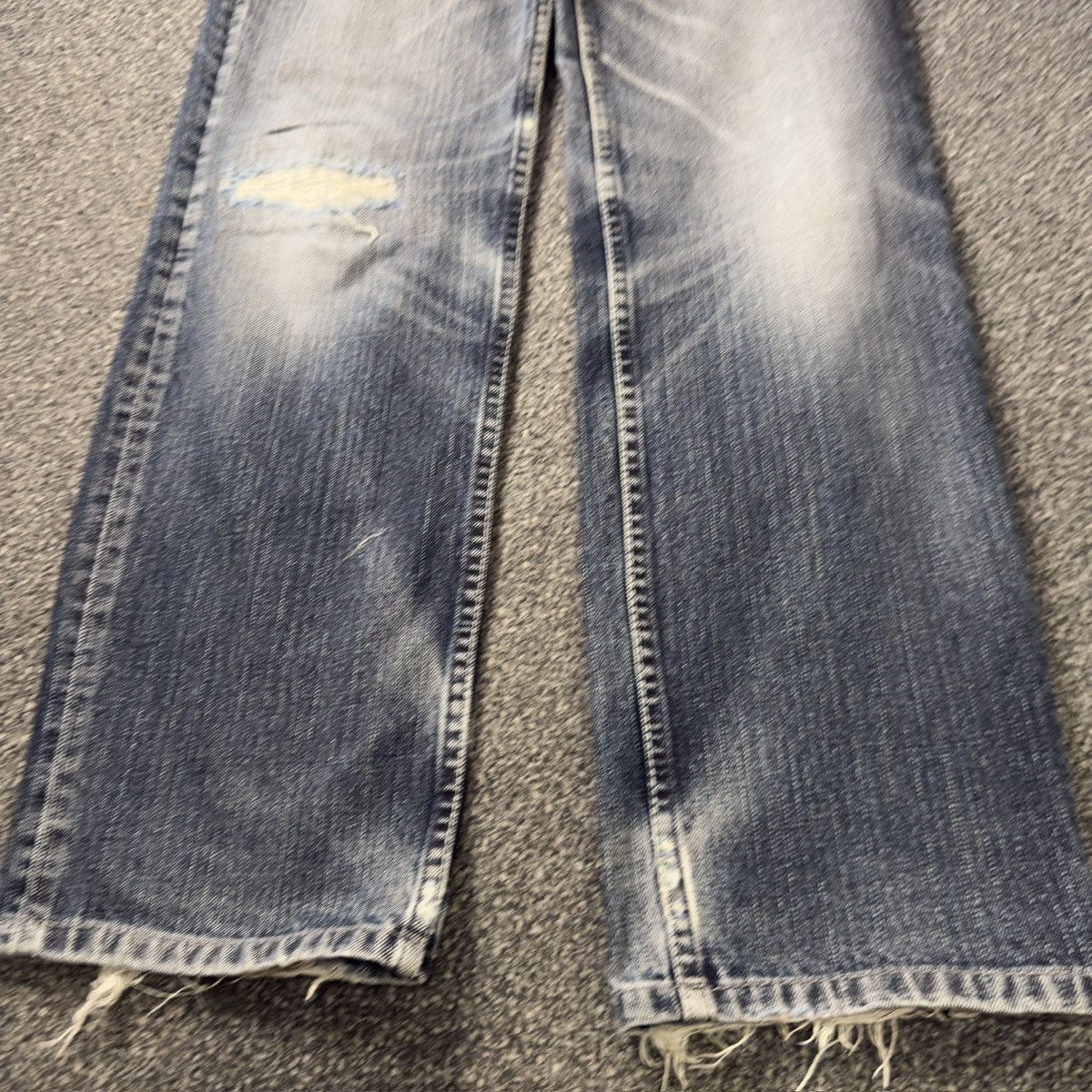 Seditionaries Vintage 90s Levis 502 Tough Distressed Denim W30 Size US 30 / EU 46 - 6 Thumbnail