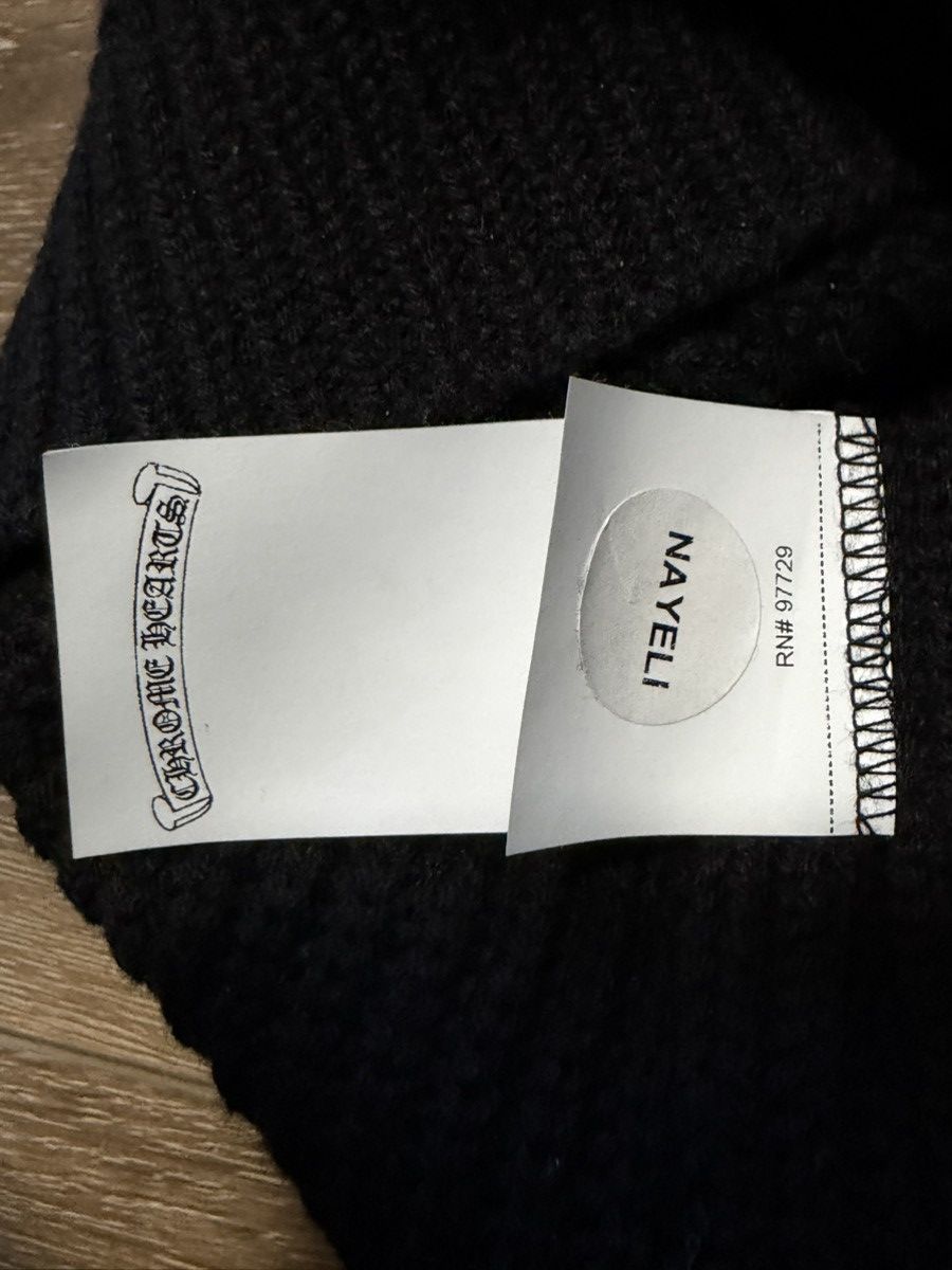 Chrome Hearts Chrome Hearts Cashmere Triple Cross Crewneck Size US L / EU 52-54 / 3 - 12 Thumbnail