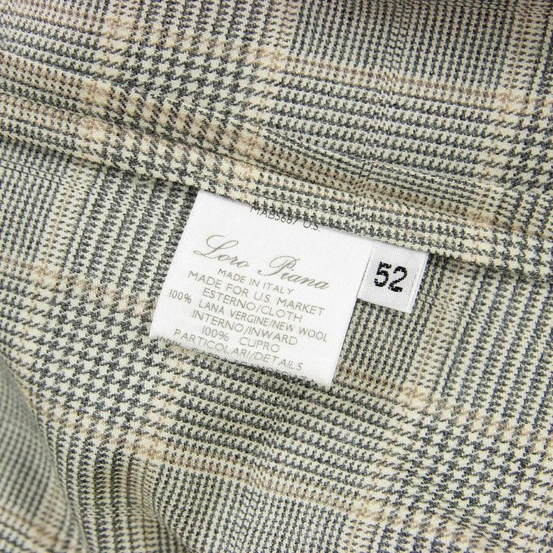 Loro Piana LORO PIANA Full-length wool dress code single west Size 52L - 9 Thumbnail