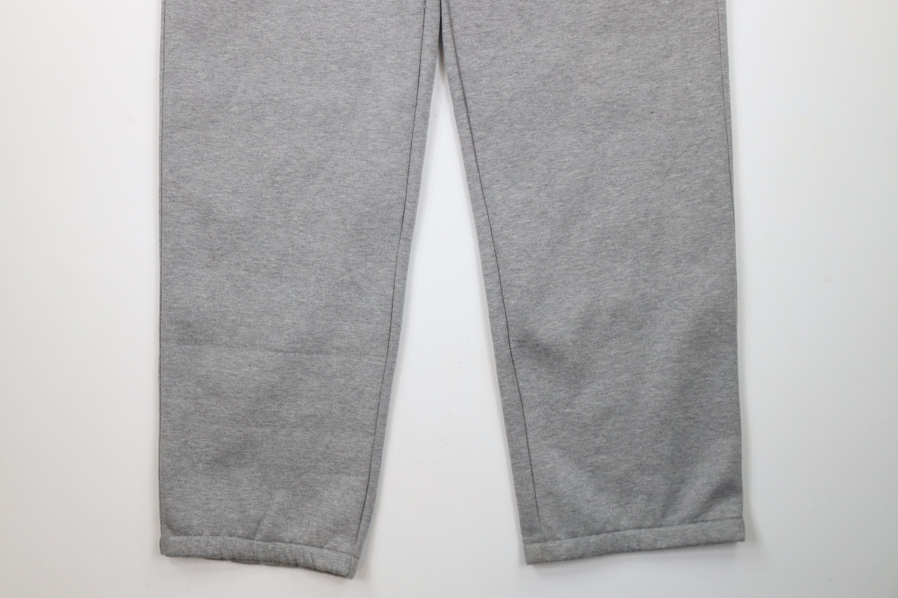 Vintage Vintage 90s Streetwear Heavyweight Wide Leg Sweatpants Gray Size US 40 / EU 56 - 4 Thumbnail