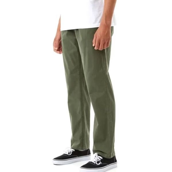 Katin Kraft Pants Set Of 2 Size 34x32 Olive Green Chino Stretch Twill Surf New, Men's — image 2 of 6