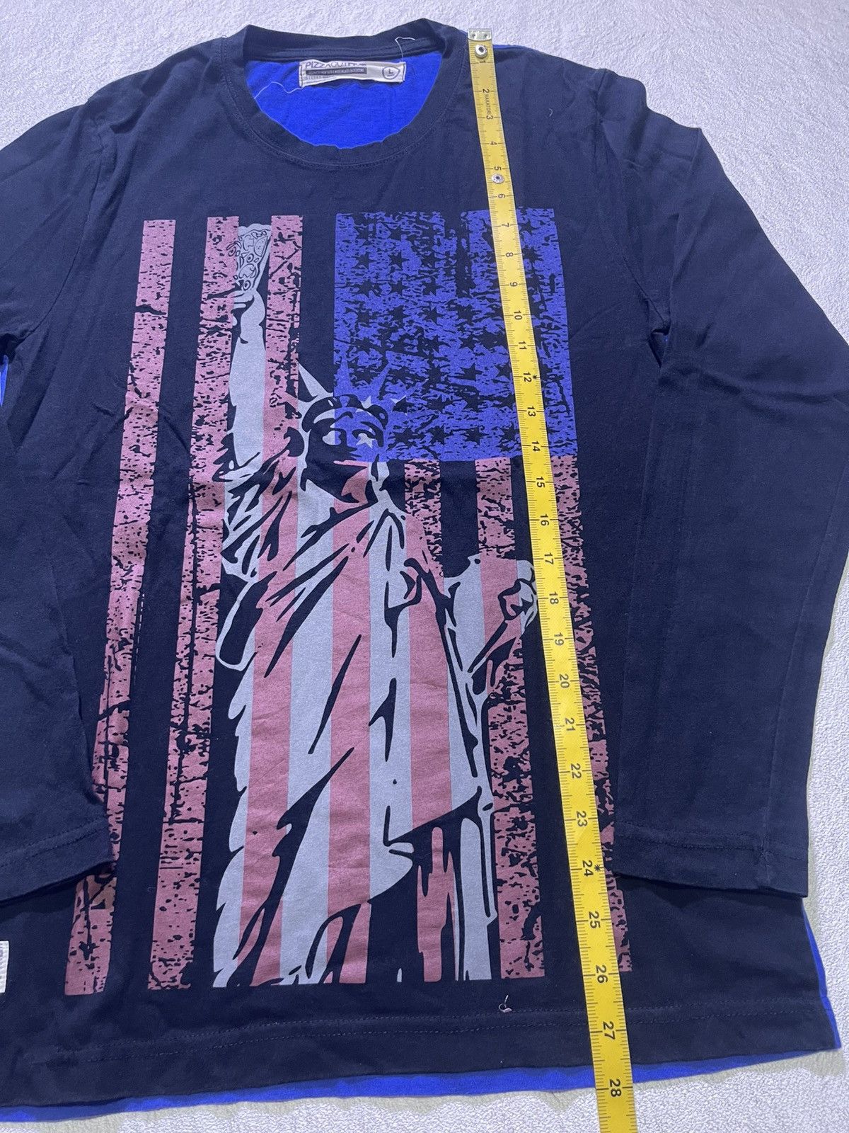 Hysteric Glamour VINTAGE PIZZA CUT FIVE long sleeve tshirt Size US M / EU 48-50 / 2 - 8 Thumbnail
