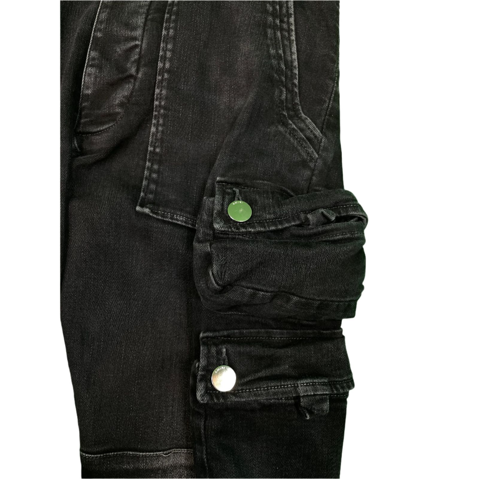 Amiri Amiri Cargo Black Jeans Size US 30 / EU 46 - 4 Thumbnail