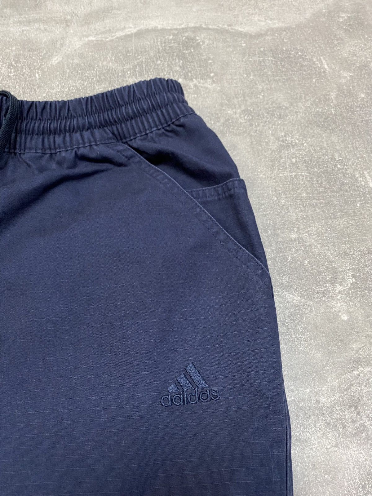 Adidas × Vintage Vintage y2k Adidas Baggy Blue Outdoor Track Pants Size US 32 / EU 48 - 14 Thumbnail