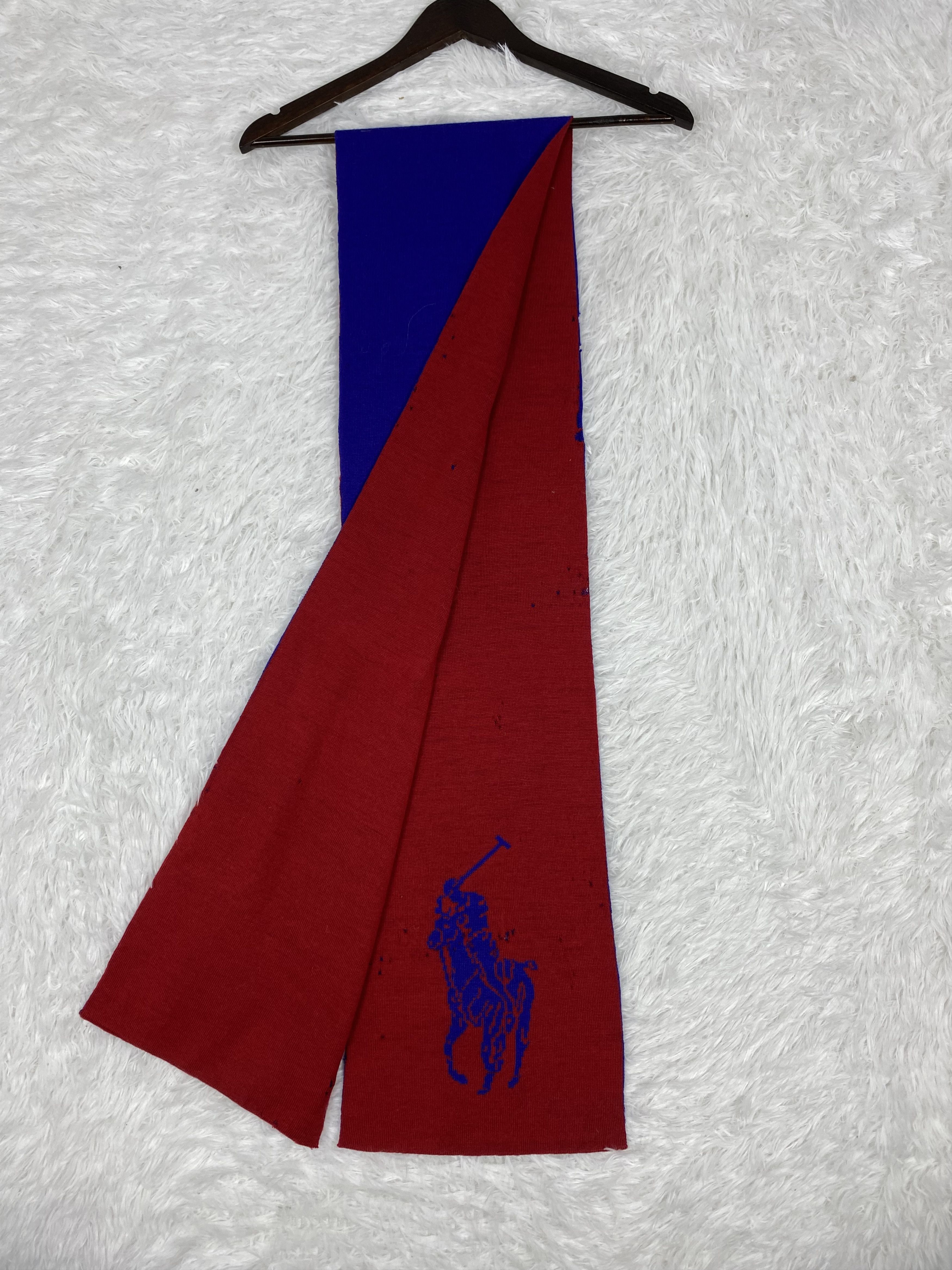 Polo Ralph Lauren Vintage Polo Ralph Lauren Scarf / Muffler Neckwear PM0068 Size ONE SIZE - 6 Thumbnail