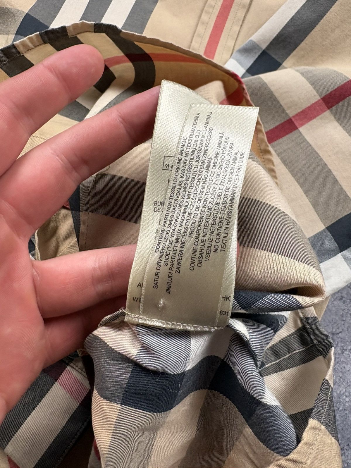 Burberry BURBERRY Brit Vintage Full Checkered Shirt Button Up Luxury Size US M / EU 48-50 / 2 - 9 Thumbnail
