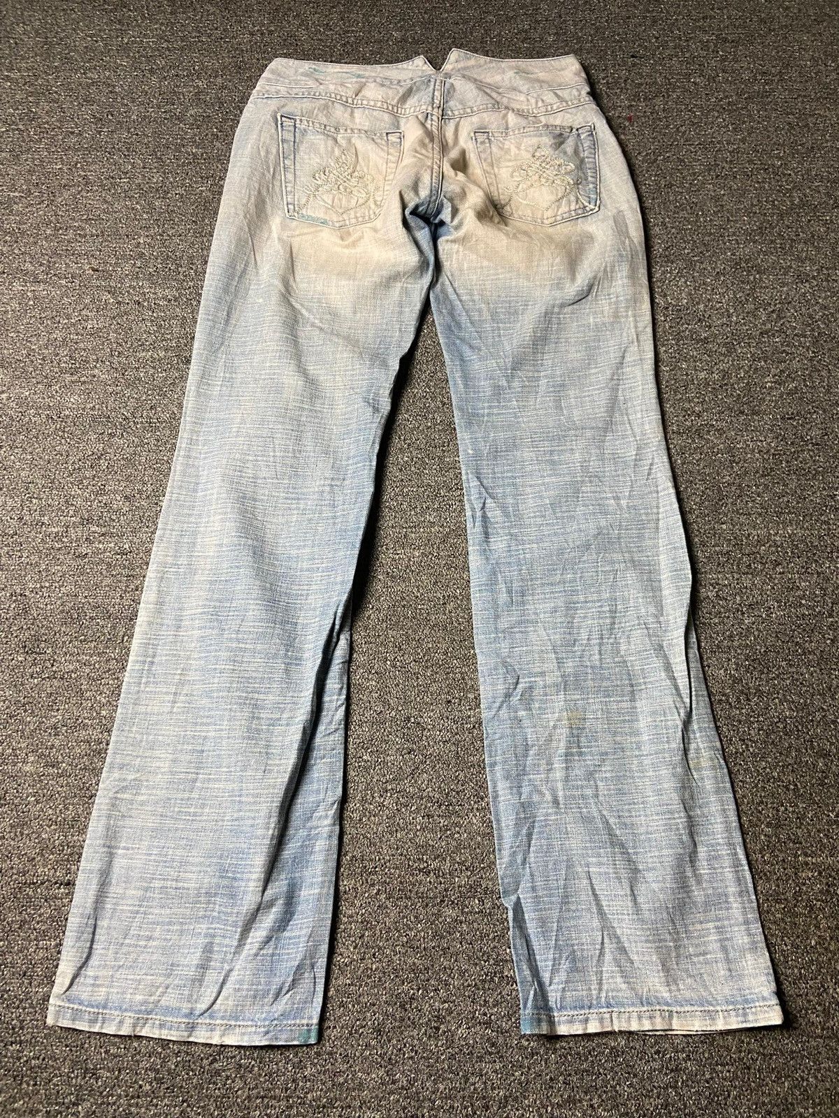 Diesel Vintage DIESEL Light Blue Belther Denim Jeans (154) Size US 27 - 2 Thumbnail