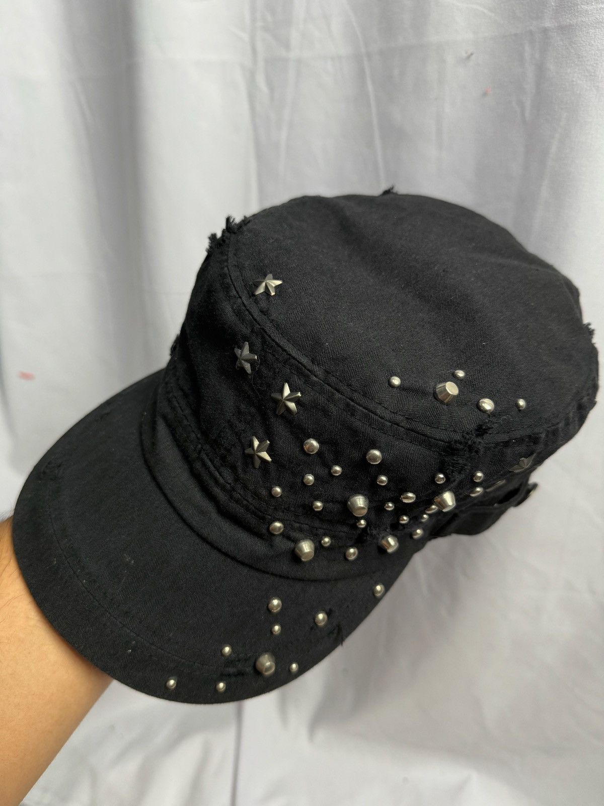 Japanese Brand Crazy Studded Hats Distressed ifsix style Size ONE SIZE - 3 Thumbnail