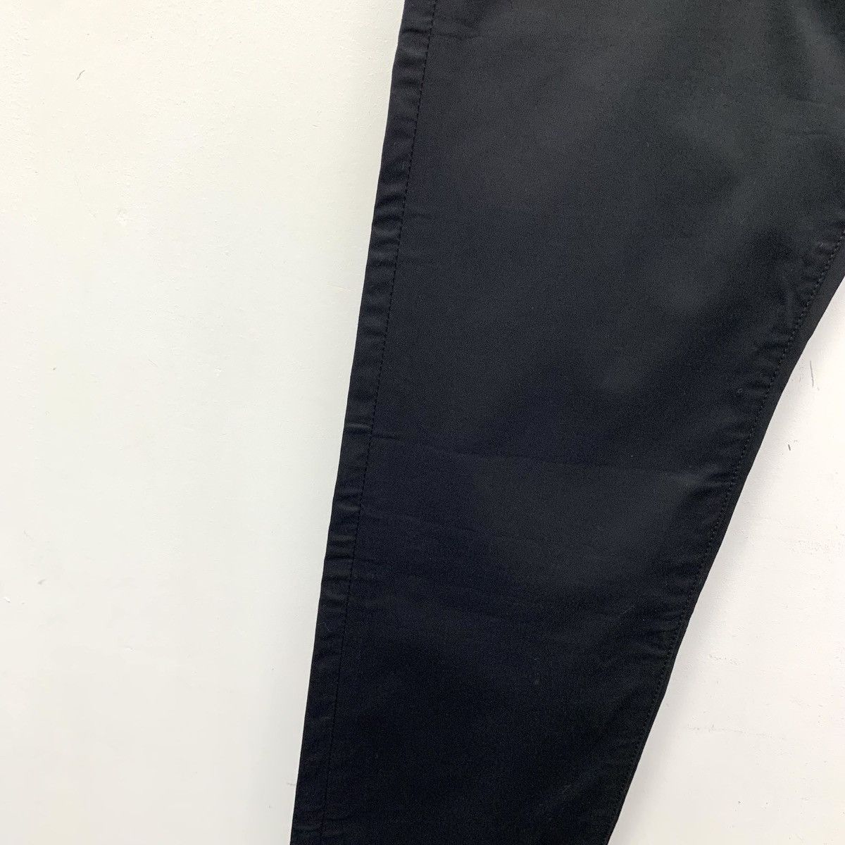 Dolce & Gabbana Dolce & Gabbana Black Cotton Casual Trousers K26WX Size US 30 / EU 46 - 4 Thumbnail