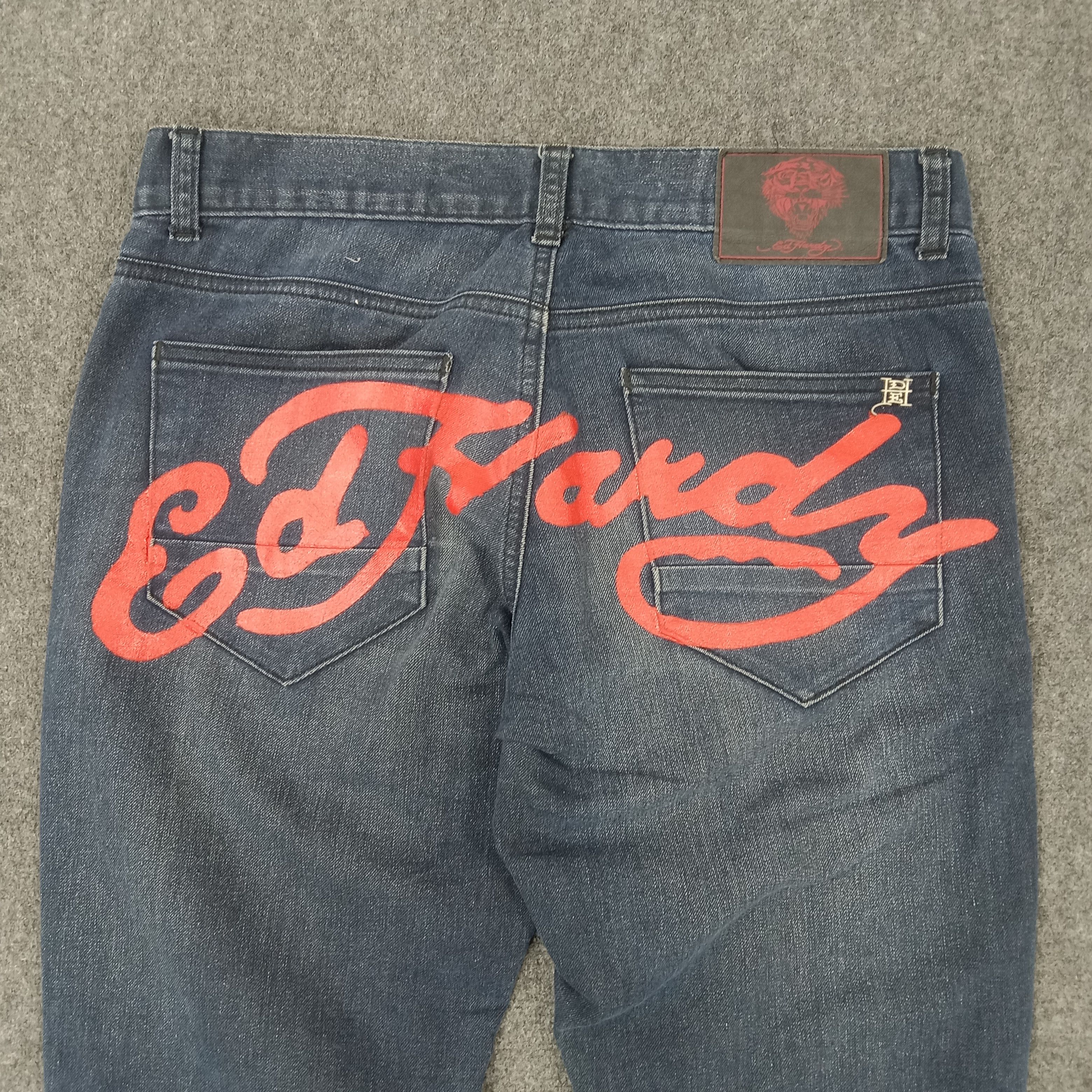 Christian Audigier × Ed Hardy × Vintage Ed Hardy by Christian Audigier American Denim Jeans C217N9 Size US 30 / EU 46 - 2 Thumbnail