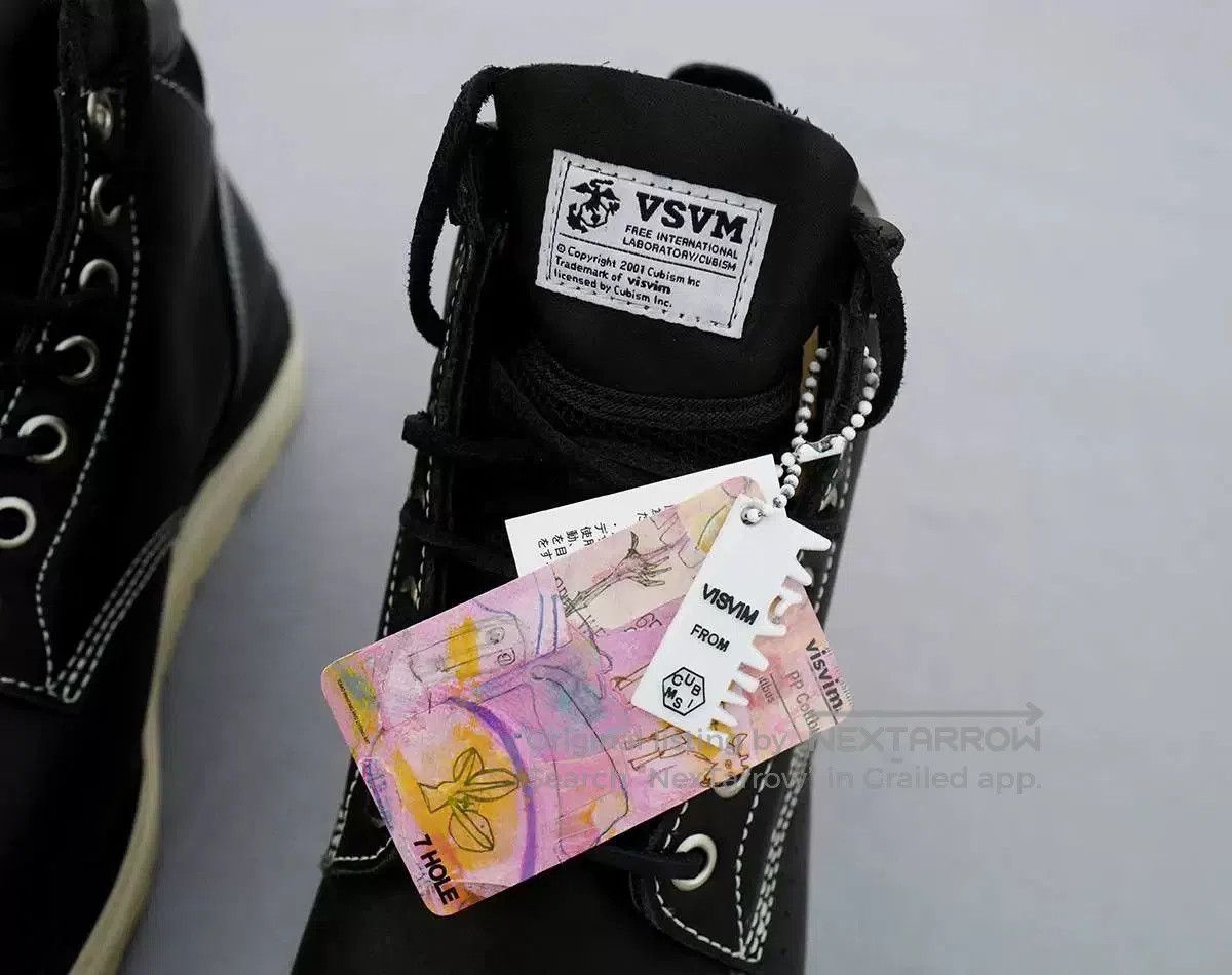 Visvim visvim 07ss type 7hole boots black. Size US 9.5 / EU 42-43 - 4 Thumbnail