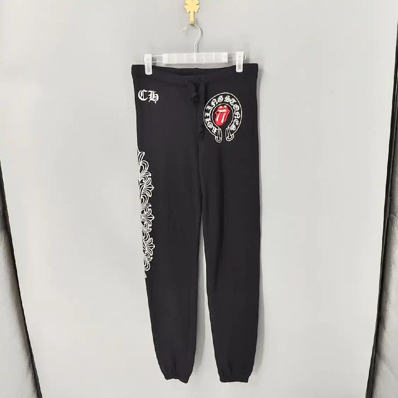 Chrome Hearts Chrome Hearts Black Cotton Casual Pants for Women 0089 Size 23" - 1 Thumbnail