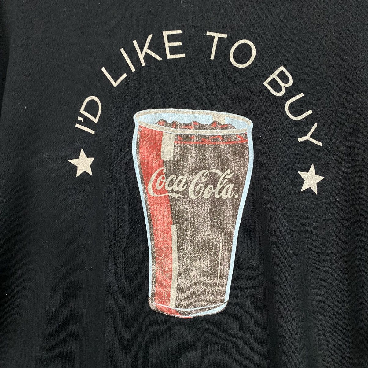 Japanese Brand Vintage Sweatshirt UT X Coca Cola Big Logo Size US L / EU 52-54 / 3 - 13 Thumbnail