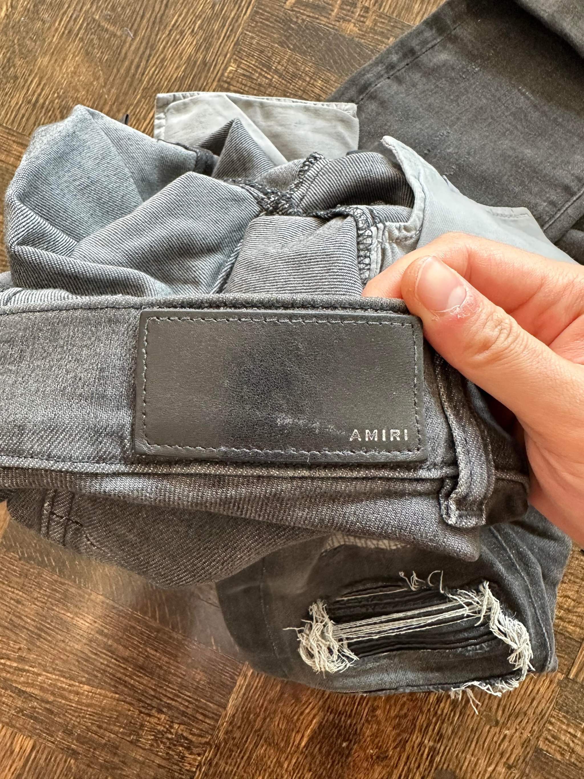 Amiri Amiri RARE First Edition Grey MX1 Denim Size US 28 / EU 44 - 8 Thumbnail