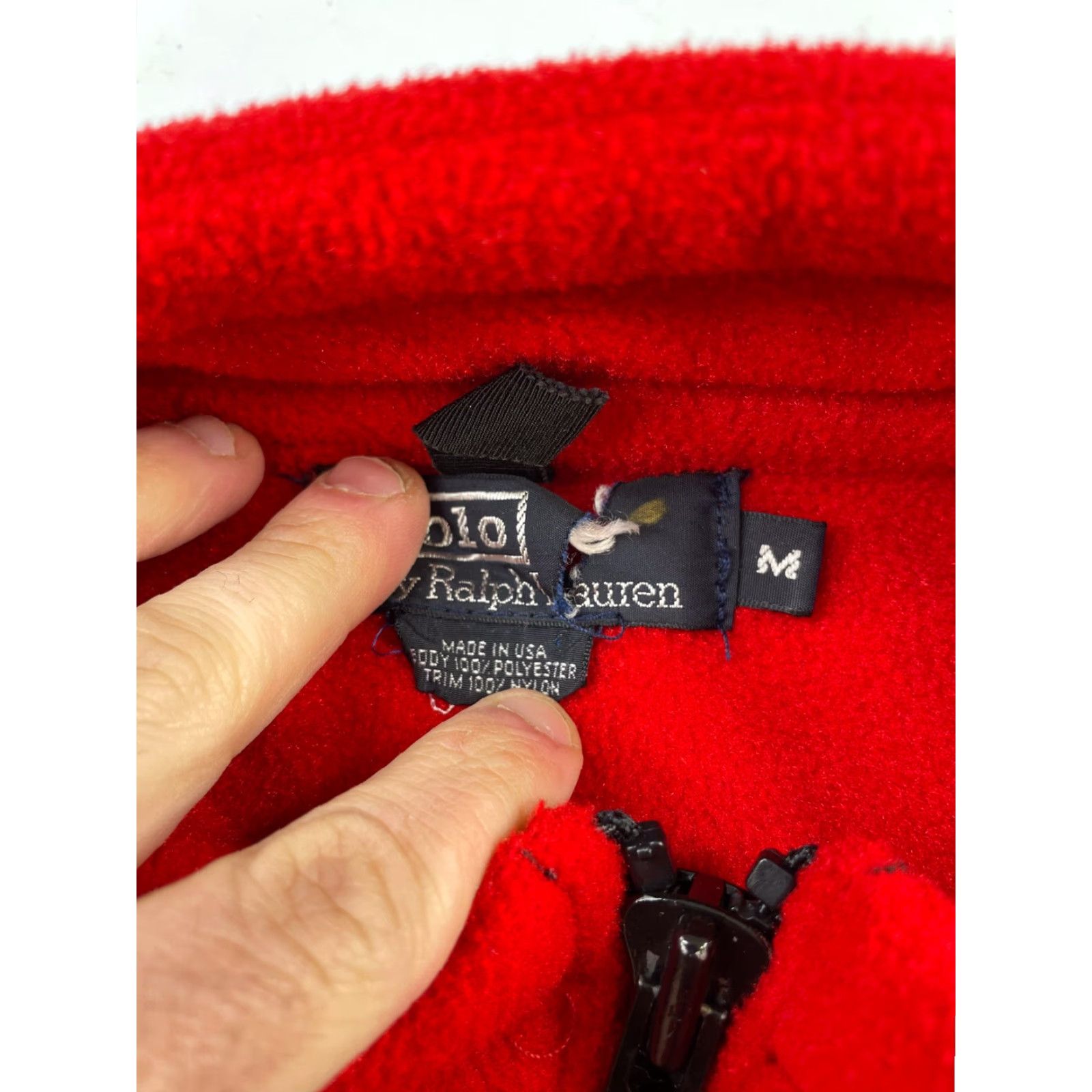Polo Ralph Lauren VINTAGE Polo Ralph Lauren RL-2000 RL-2000 Black Full Zip Fleece Jacket M USA Polo Ralph Lauren Jacket Men XS? Size US M / EU 48-50 / 2 - 4 Thumbnail