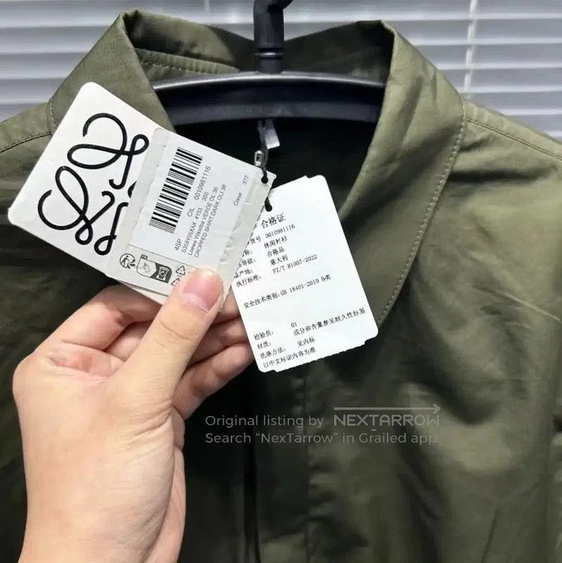 Loewe Loewe Spring Autumn Cropped Green Blouse . Size S / US 4 / IT 40 - 4 Thumbnail