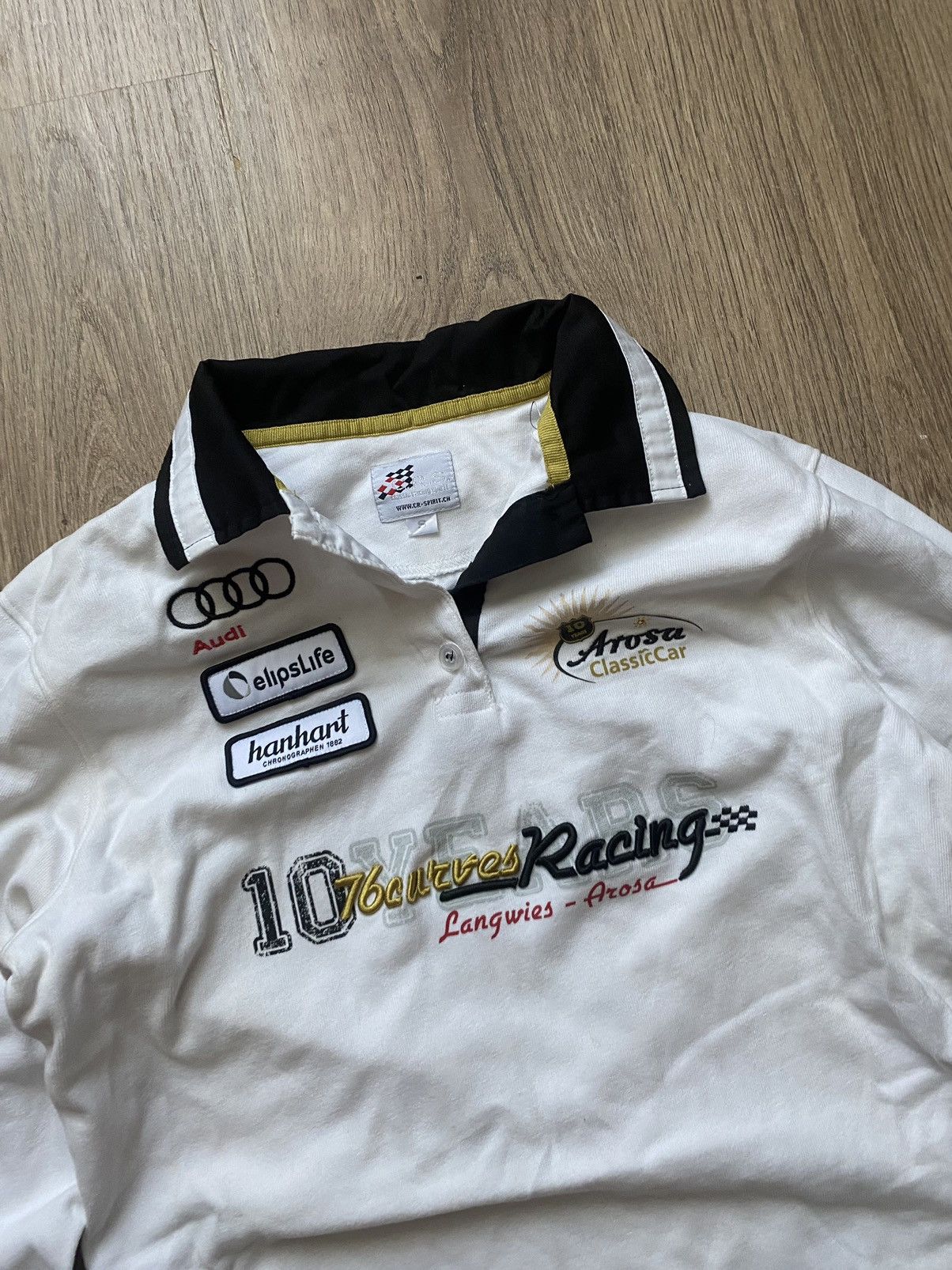 Audi × Vintage Vintage Arusa Classic Car Audi #10 Racing Long Sleeve Size US S / EU 44-46 / 1 - 2 Thumbnail