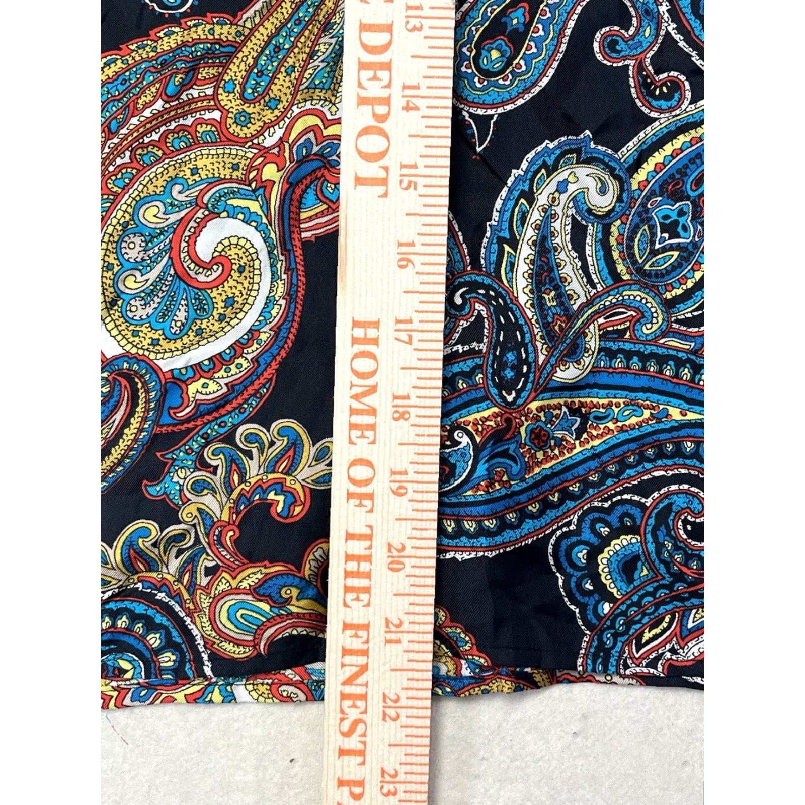 J.Crew J.Crew Blouse Long Sleeve 100% Silk Paisley Multi Women Size 2 Size XS / US 0-2 / IT 36-38 - 4 Thumbnail