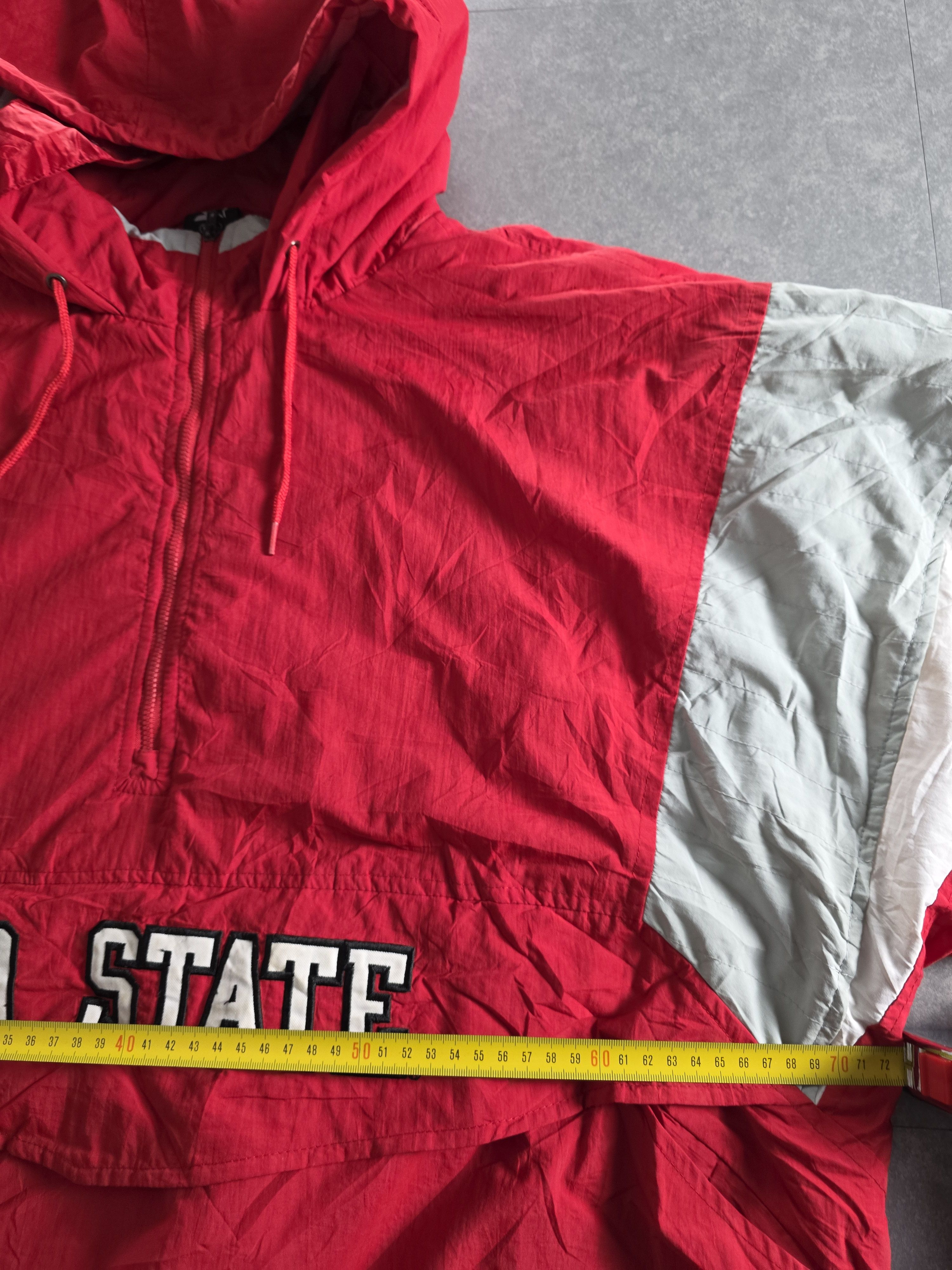 Starter Ohio State Buckeyes Starter Anorak Jacket Vintage Size US XL / EU 56 / 4 - 9 Thumbnail