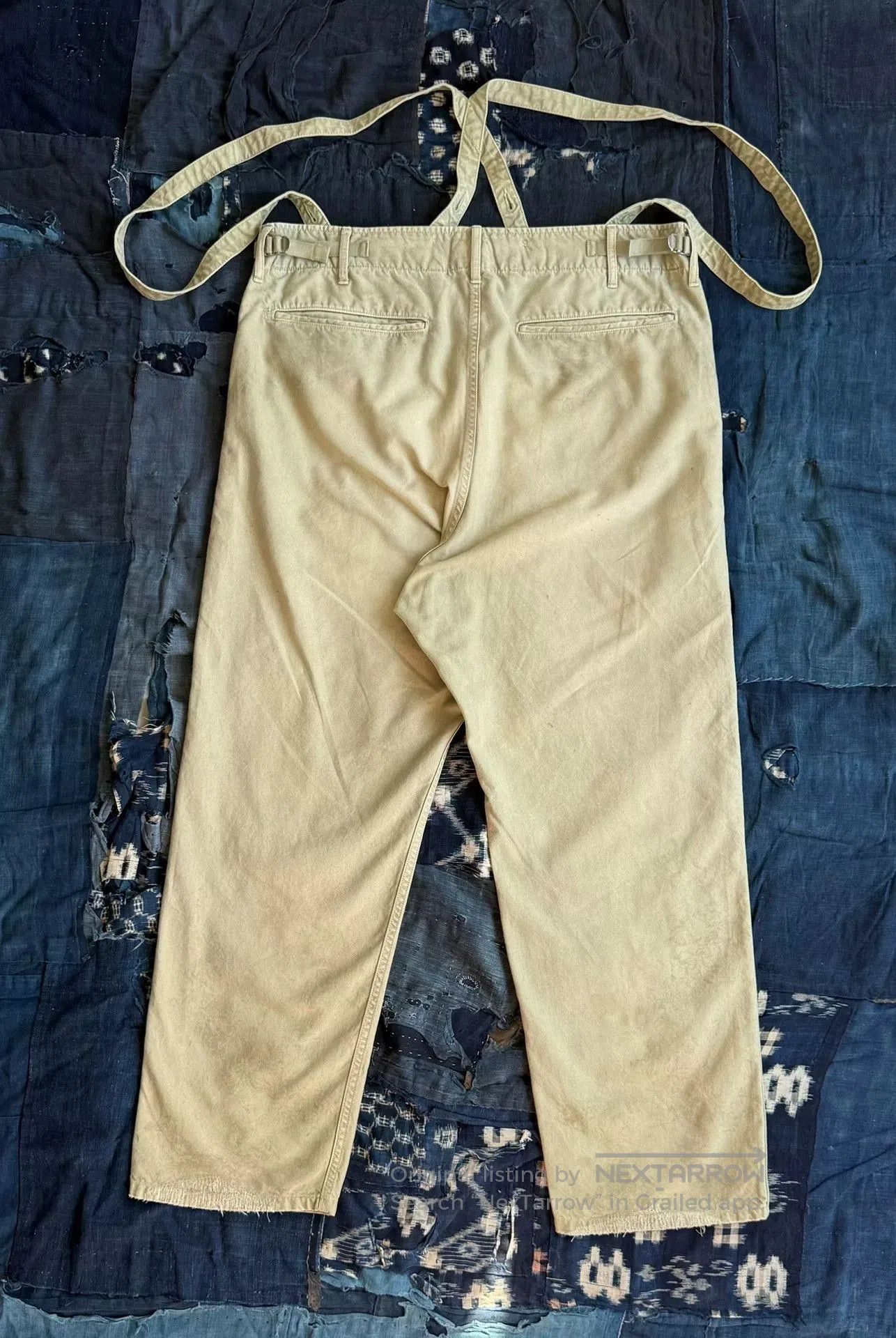 Visvim visvim alper braces chino pants in green. Size US 38 / EU 54 - 2 Thumbnail