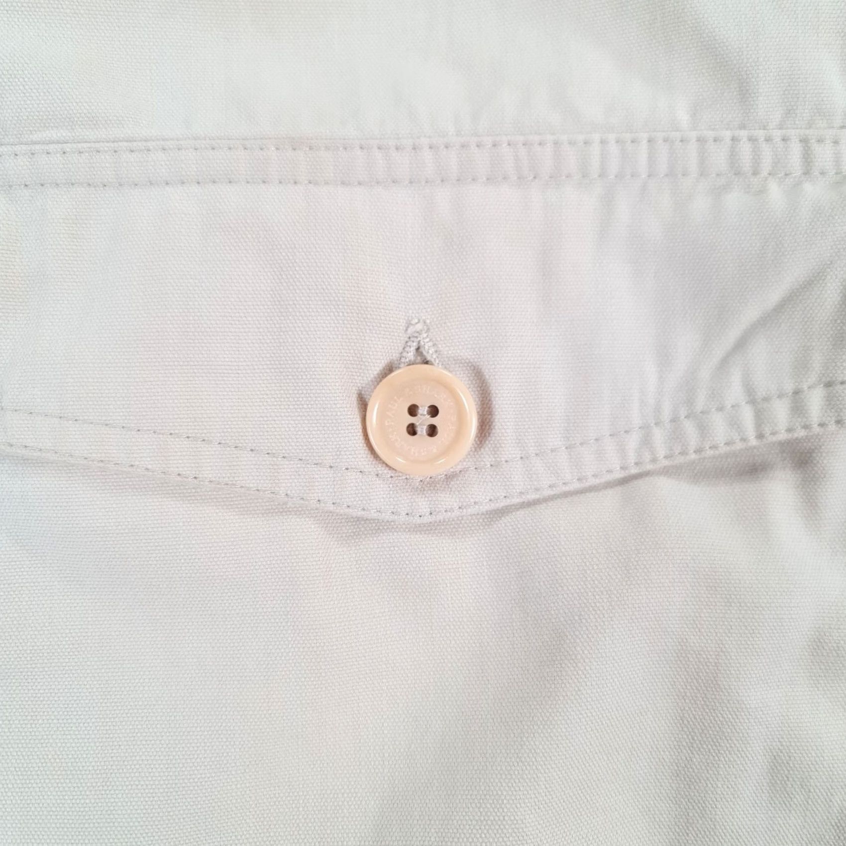 Paul & Shark VINTAGE Paul & Shark Mens Jacket Bomber Cotton Lightweight Beige M Regular Pocket Zip Logo Italy 90s Designer Size US M / EU 48-50 / 2 - 5 Thumbnail