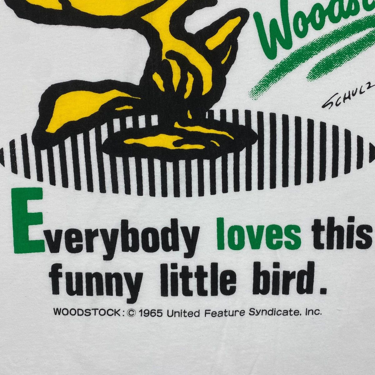 Vintage Vintage 60's PEANUTS WOODSTOCK Graphic Tee Shirt Free Size Size US M / EU 48-50 / 2 - 3 Thumbnail