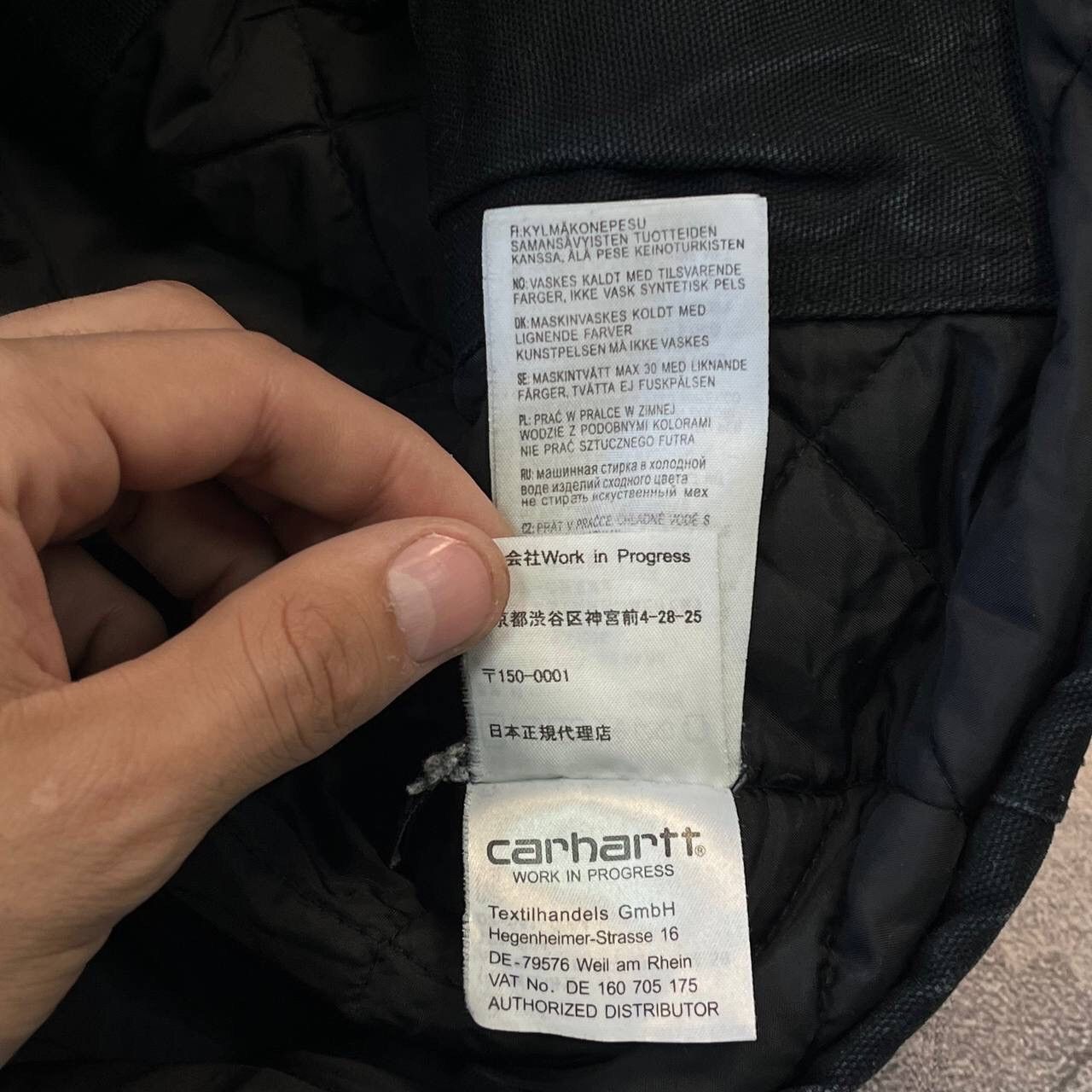 Carhartt Vintage Carhartt Siberian Parka 3M Thinsulate Black Faded Size US XS / EU 42 / 0 - 8 Thumbnail