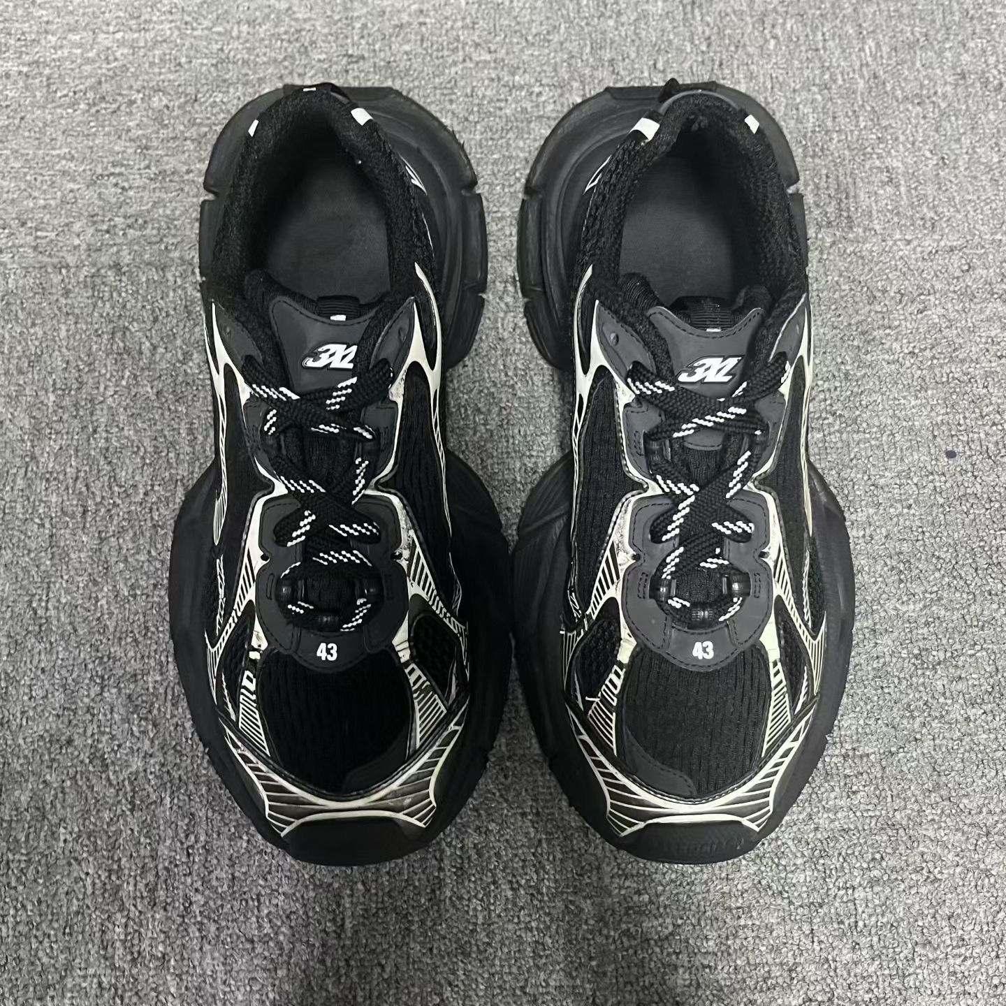 Balenciaga Balenciaga 3XL Sneaker Black (Size US10/43) | Grailed
