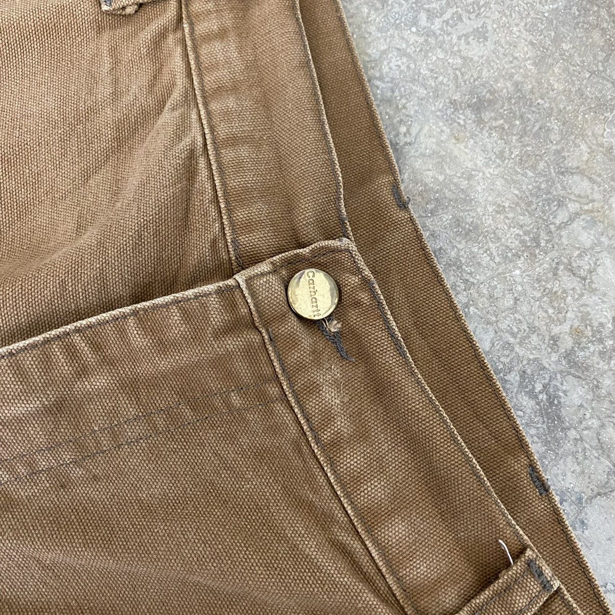 Carhartt Vintage Carhartt Double Knee Tan Dirty Carpenter Pants Size US 33 - 9 Thumbnail