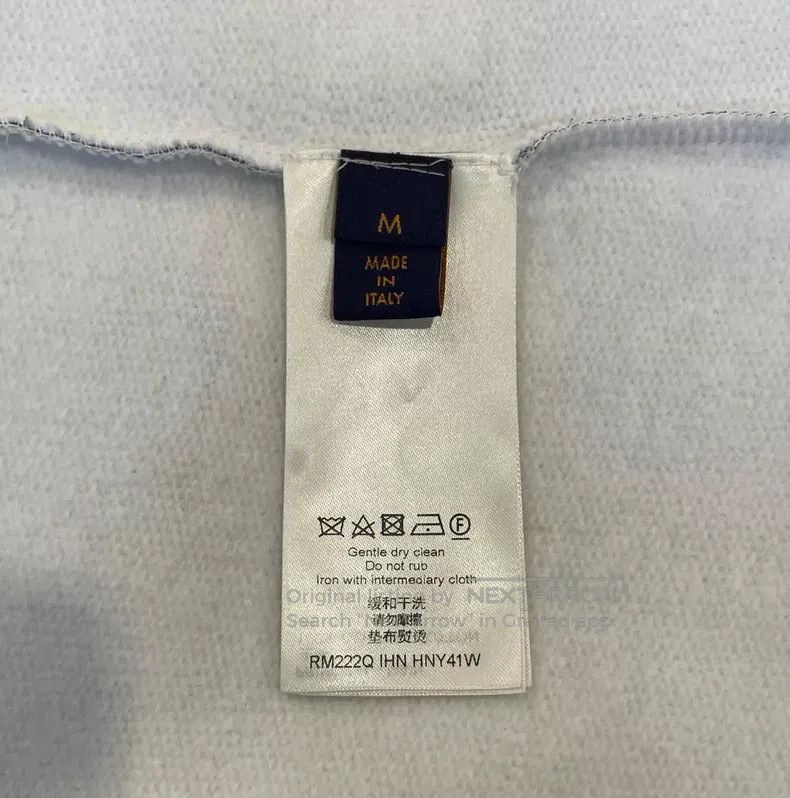 Louis Vuitton Louis Vuitton Blue gradient full-print logo sweatshirt Size US M / EU 48-50 / 2 - 6 Thumbnail