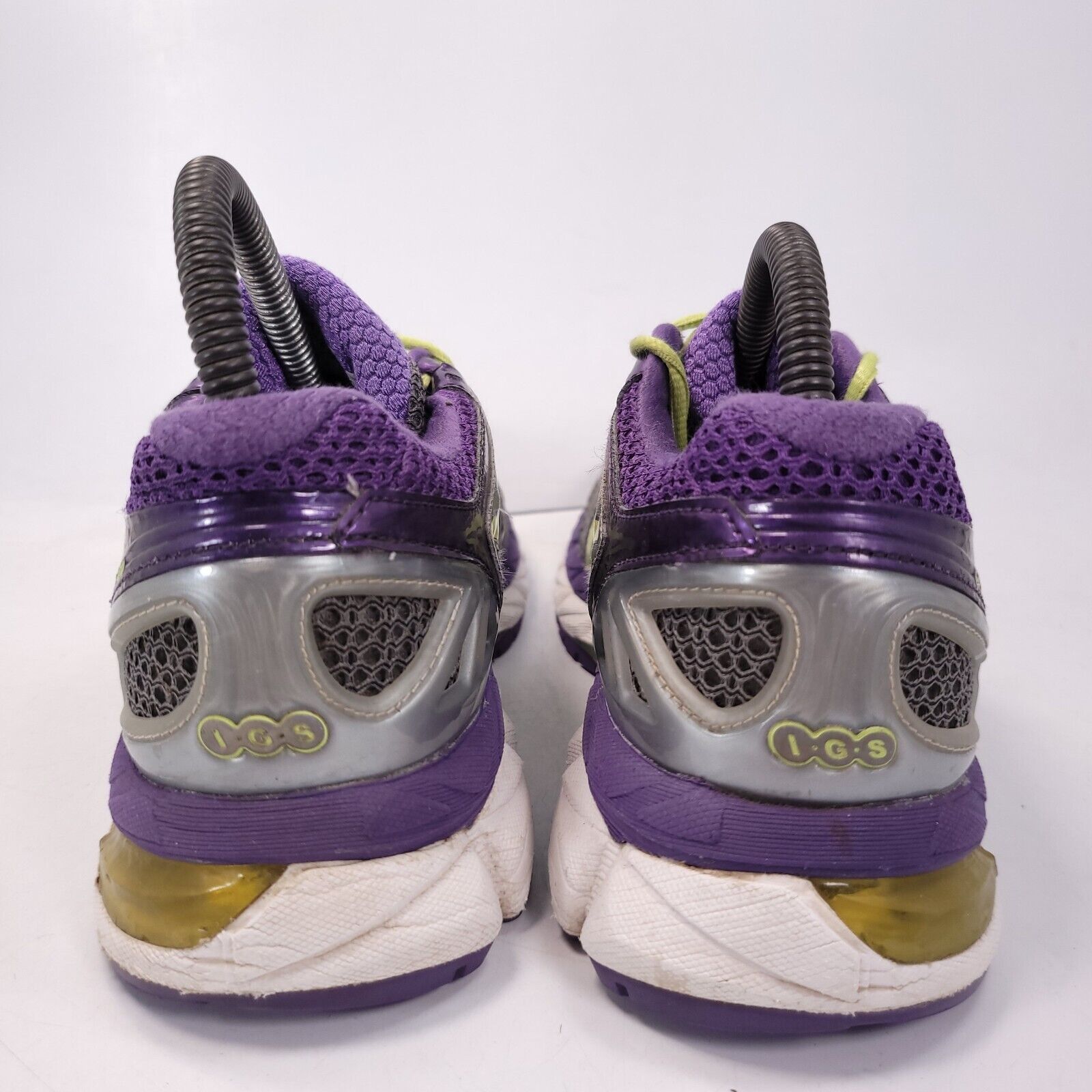 Asics Asics Gel-Kayano 21 Shoe Womens Size 7.5 D T4H7N Gray Purple Size US 7.5 / IT 37.5 - 3 Thumbnail