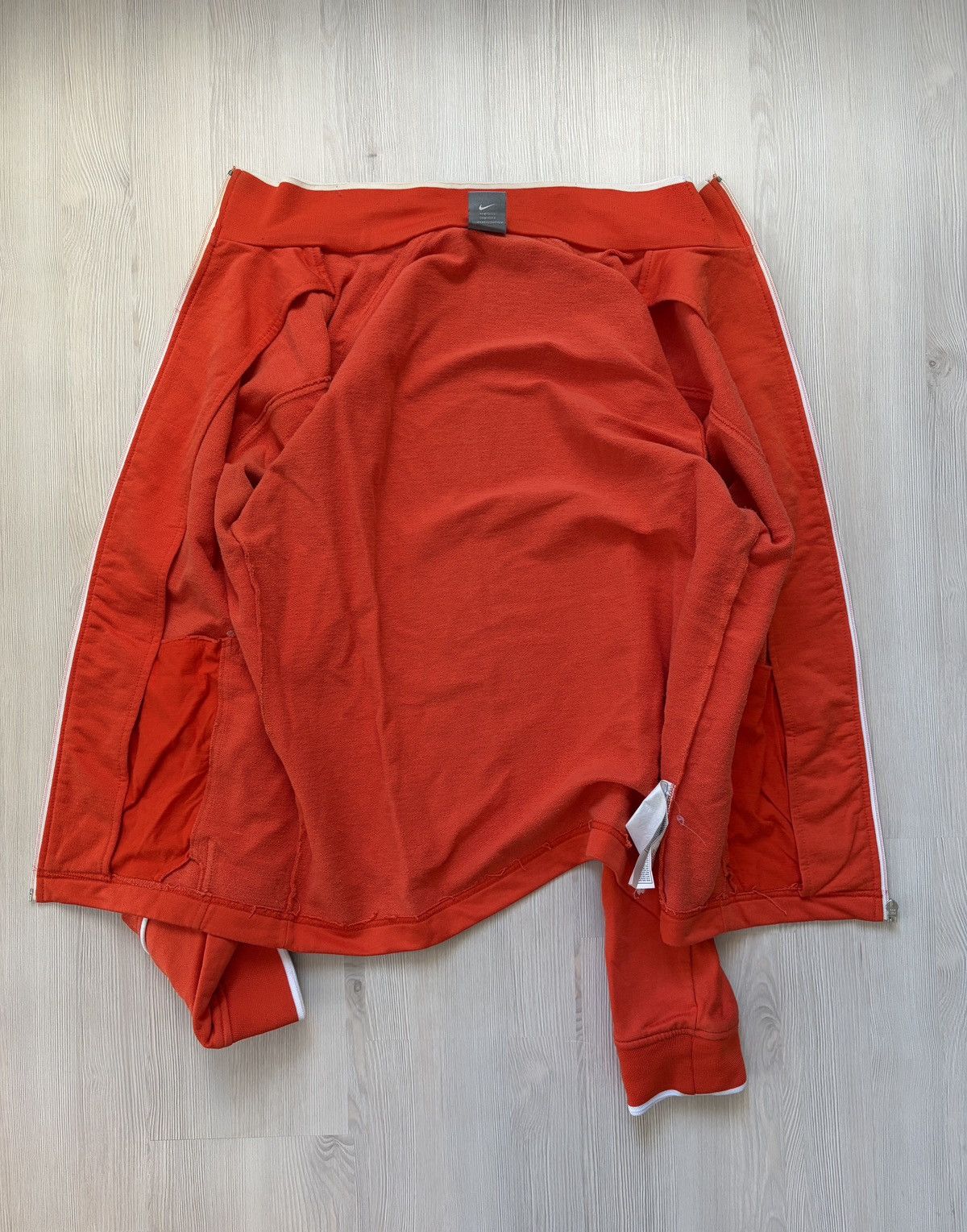 Nike Nike Vintage Cortez 02 Orange Zip Tracking Jacket Size US L / EU 52-54 / 3 - 14 Thumbnail