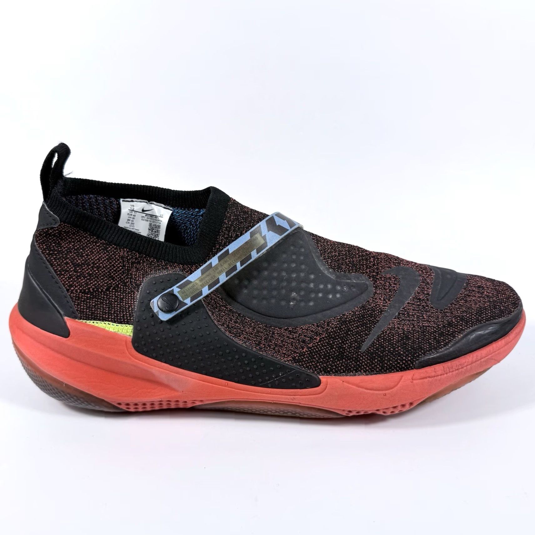 Nike Nike Joyride Sneakers Men AV3867-001 12 Bright Crimson Odell Beckham Jr. CC3 Casual Activewear 2019 Shoes Mens Size US 12 / EU 45 - 2 Thumbnail