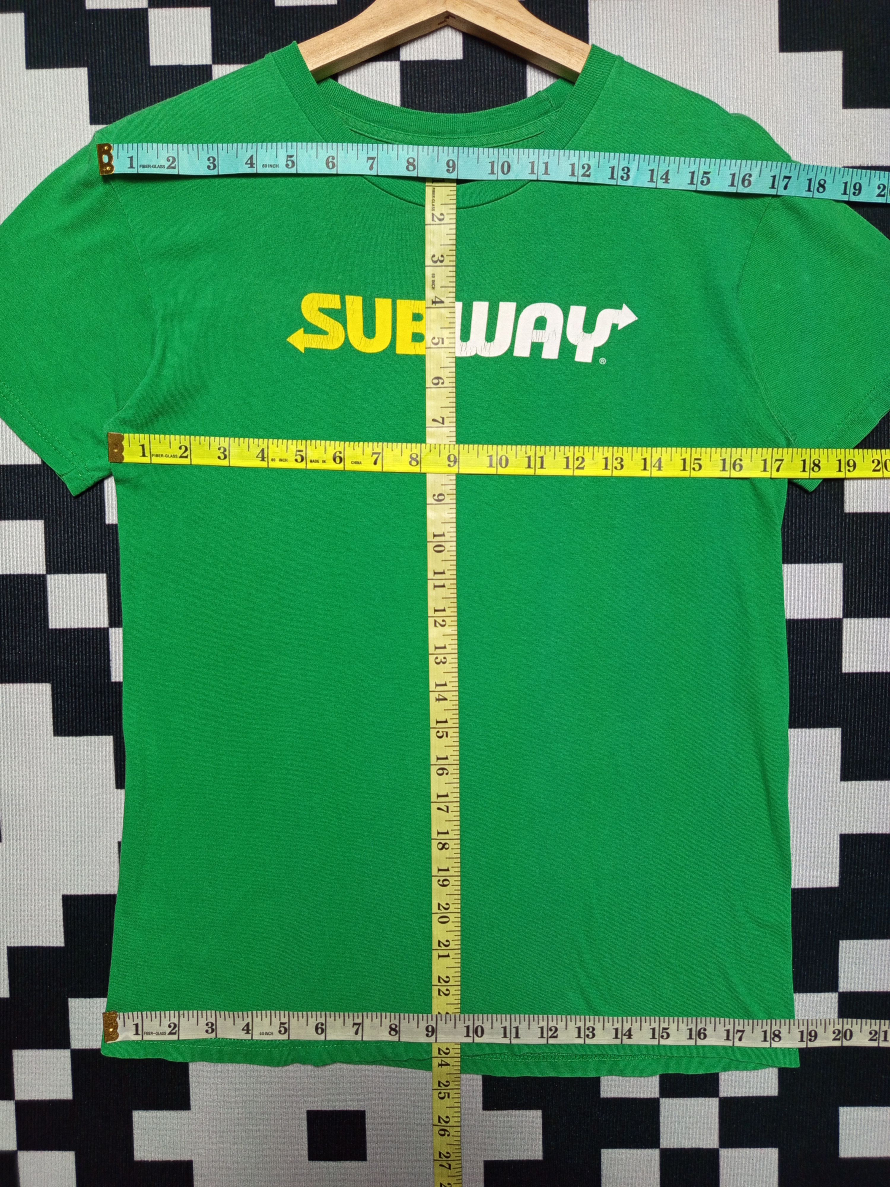 Vintage Vintage Subway Spellout T-Shirt Size US S / EU 44-46 / 1 - 6 Thumbnail