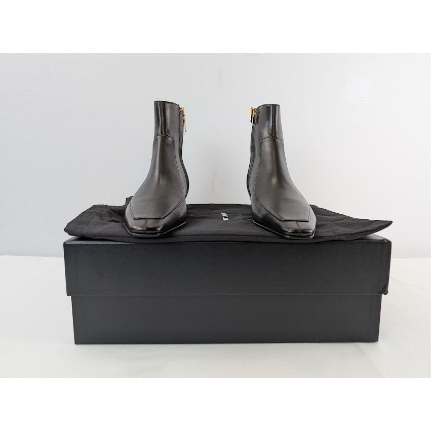 Saint Laurent Paris o1rshd1 Nappa Giannutri Paolo 30 Boots in Eagle Brown Size US 8 / EU 41 - 18 Thumbnail