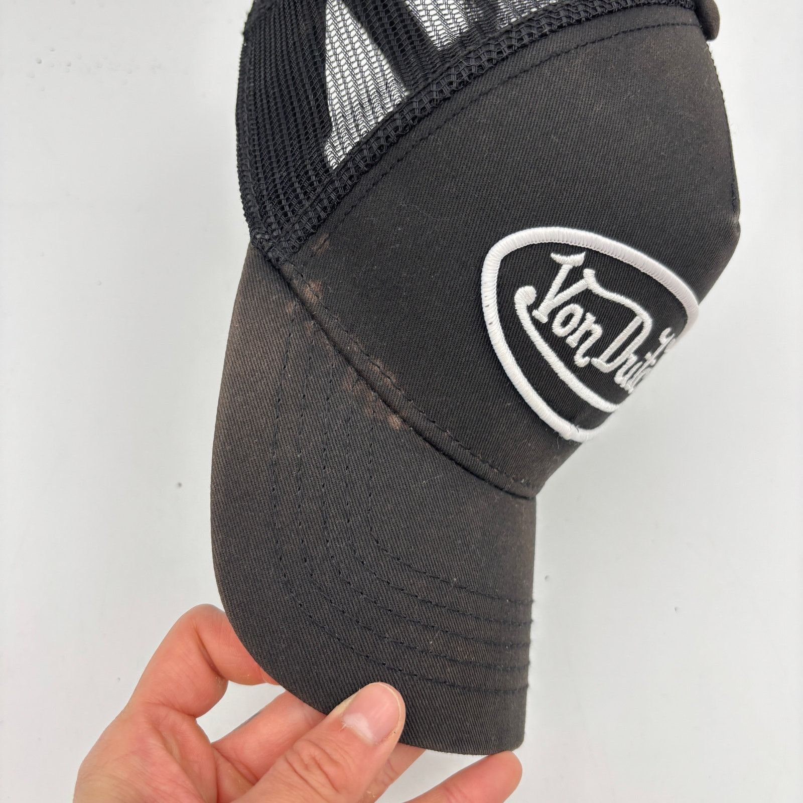 Von Dutch Von Dutch Classic Trucker Snapback Hat Y2K Grunge Biker Size ONE SIZE - 12 Thumbnail