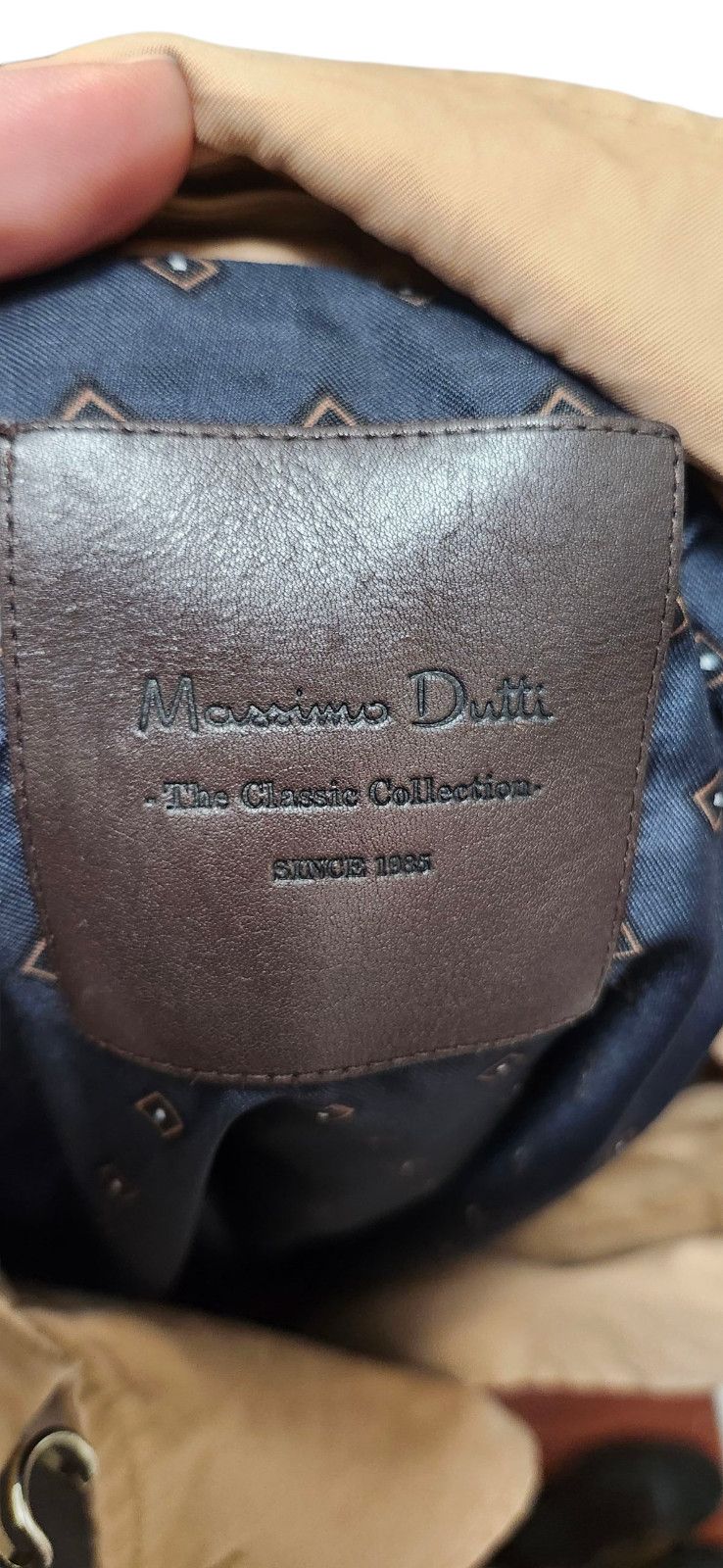 Massimo Dutti Massimo Dutti Women’s Trench Coat With Belt Brown Size M Size M / US 6-8 / IT 42-44 - 13 Thumbnail