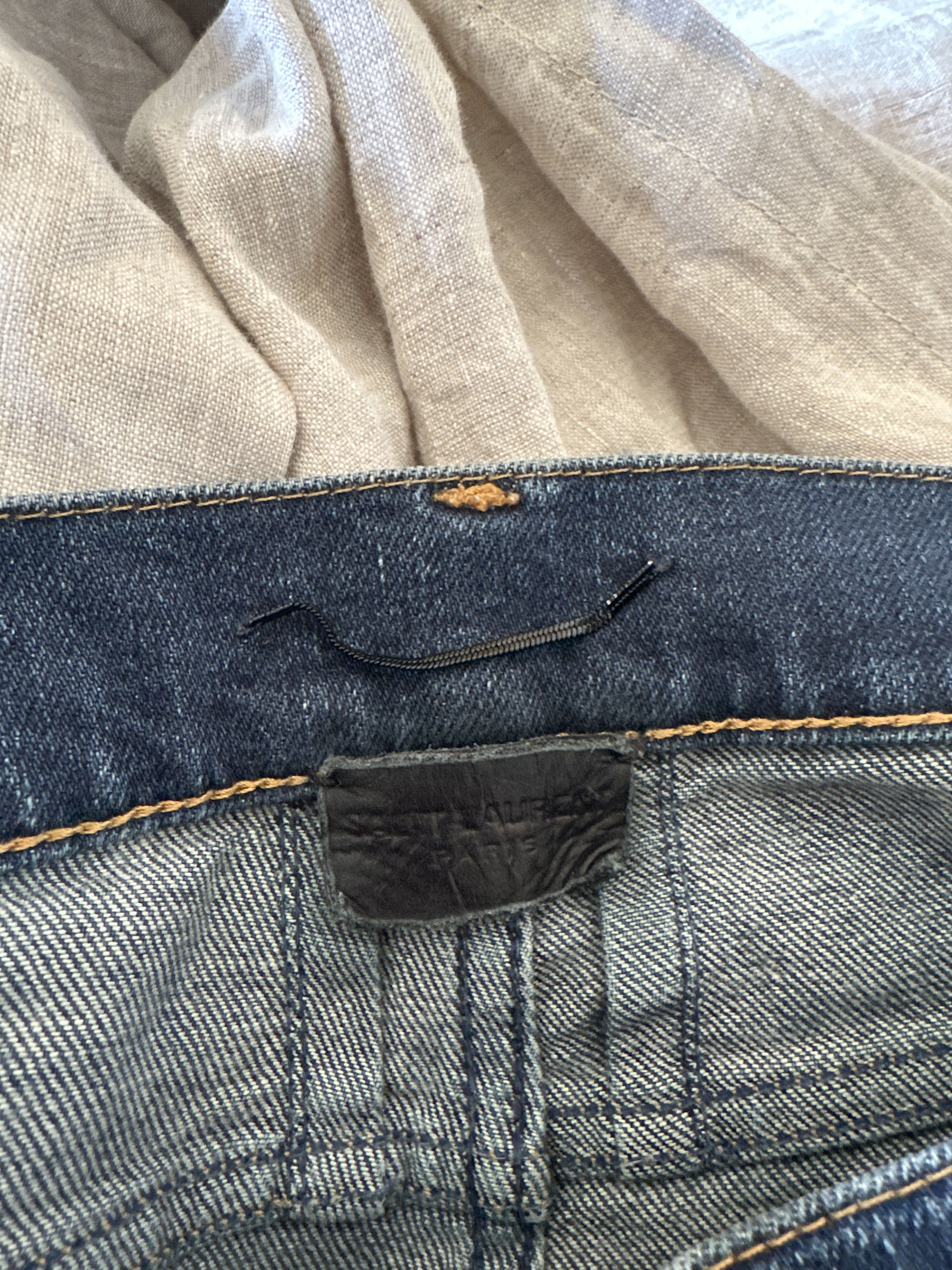 Saint Laurent Paris Hedi Slimane Saint Laurent 2016 D01 Skinny Jeans Size US 34 / EU 50 - 5 Thumbnail