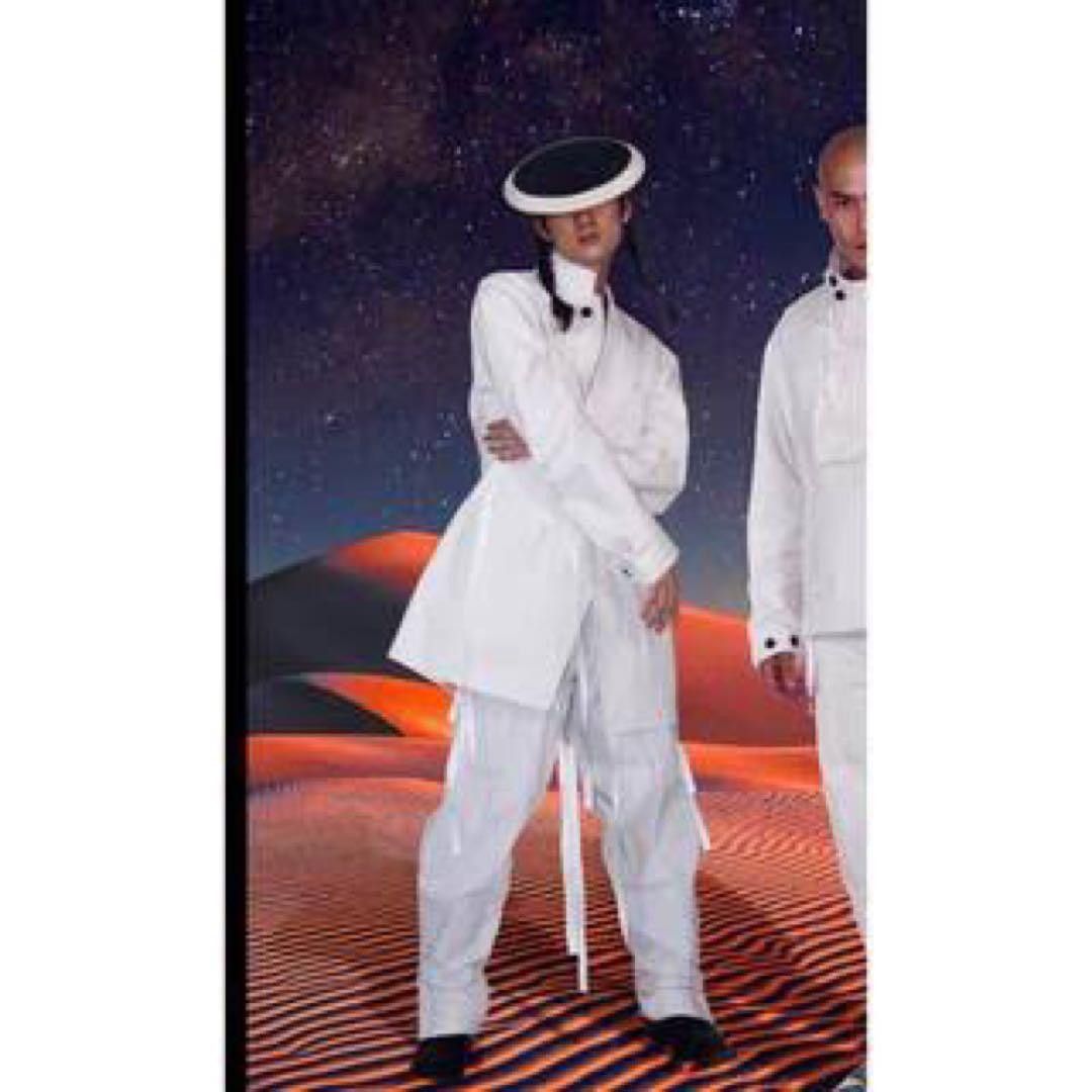 KOZABURO KOZABURO Hopsack Tailored Jacket / Pants White Set Up L Size US L / EU 52-54 / 3 - 4 Thumbnail
