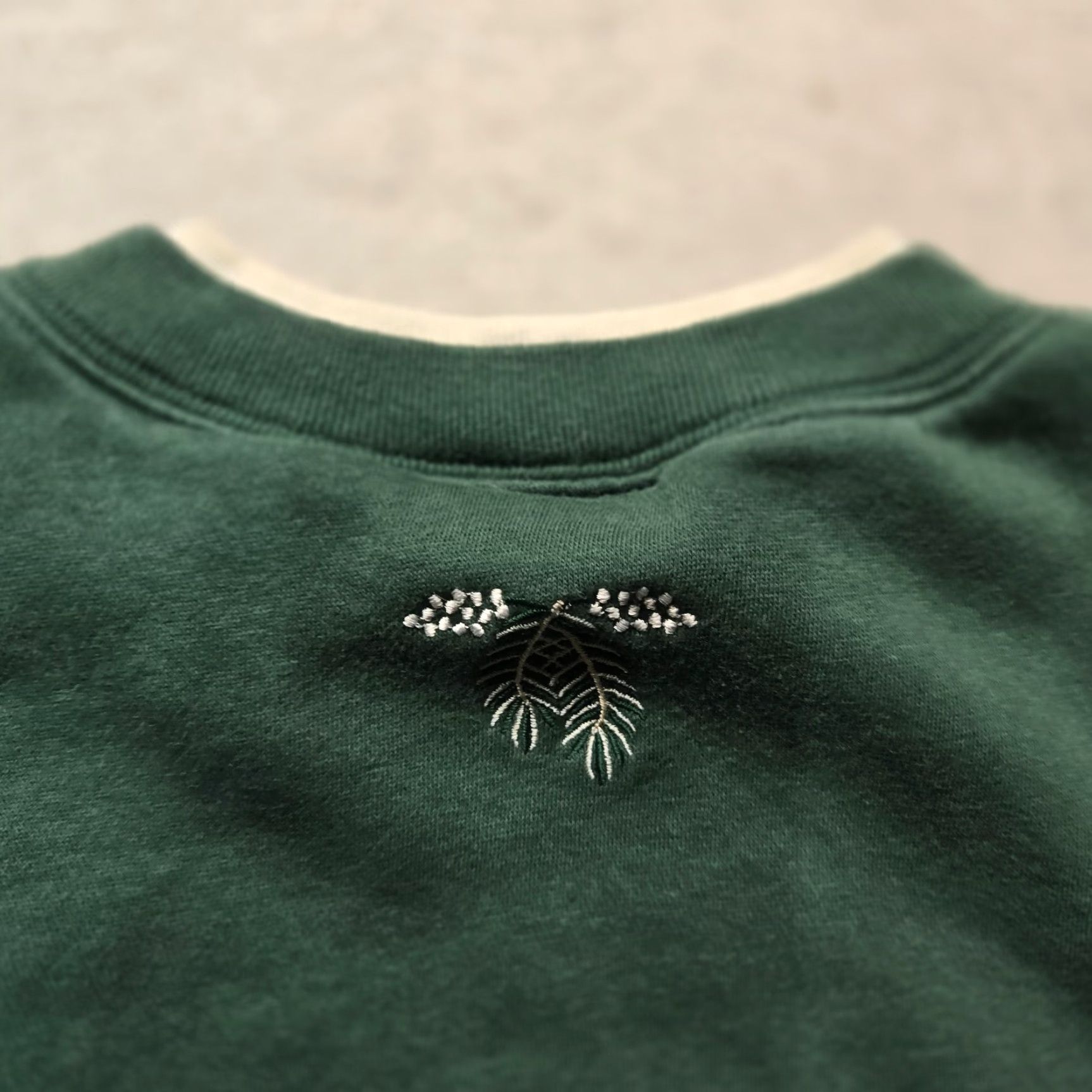 Vintage Baxter Sweatshirt Green Holiday Embroidered Crew Neck Pullover Women's M Size M / US 6-8 / IT 42-44 - 8 Thumbnail