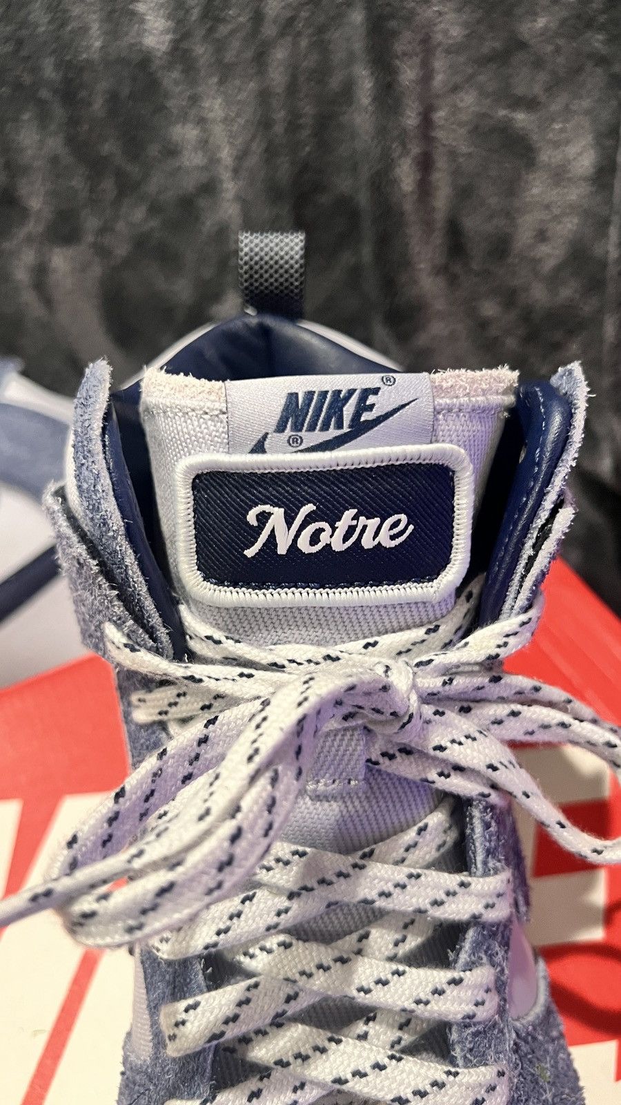 Nike × Notre Notre x Nike Dunk High “Midnight Navy” Size US 8.5 / EU 41-42 - 8 Thumbnail