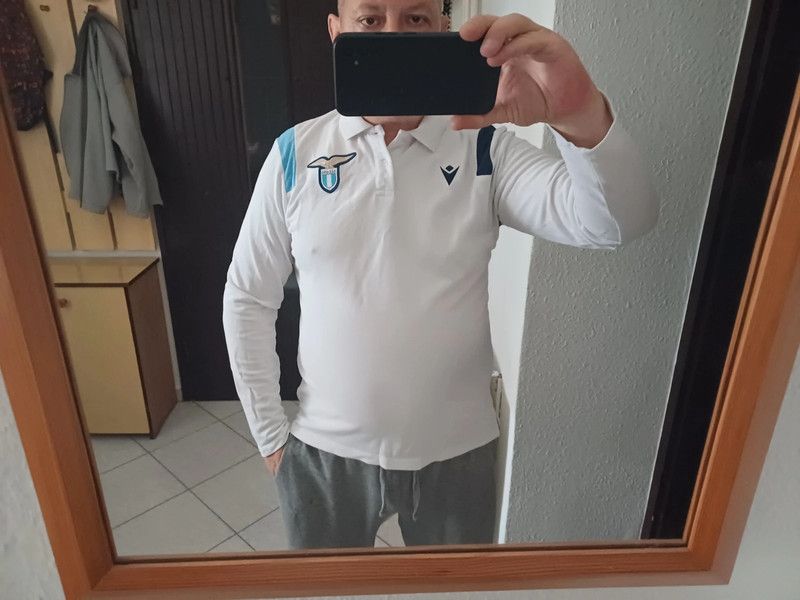 Macron Macron Lazio 2020-21 long sleeve training shirt Size US M / EU 48-50 / 2 - 11 Thumbnail